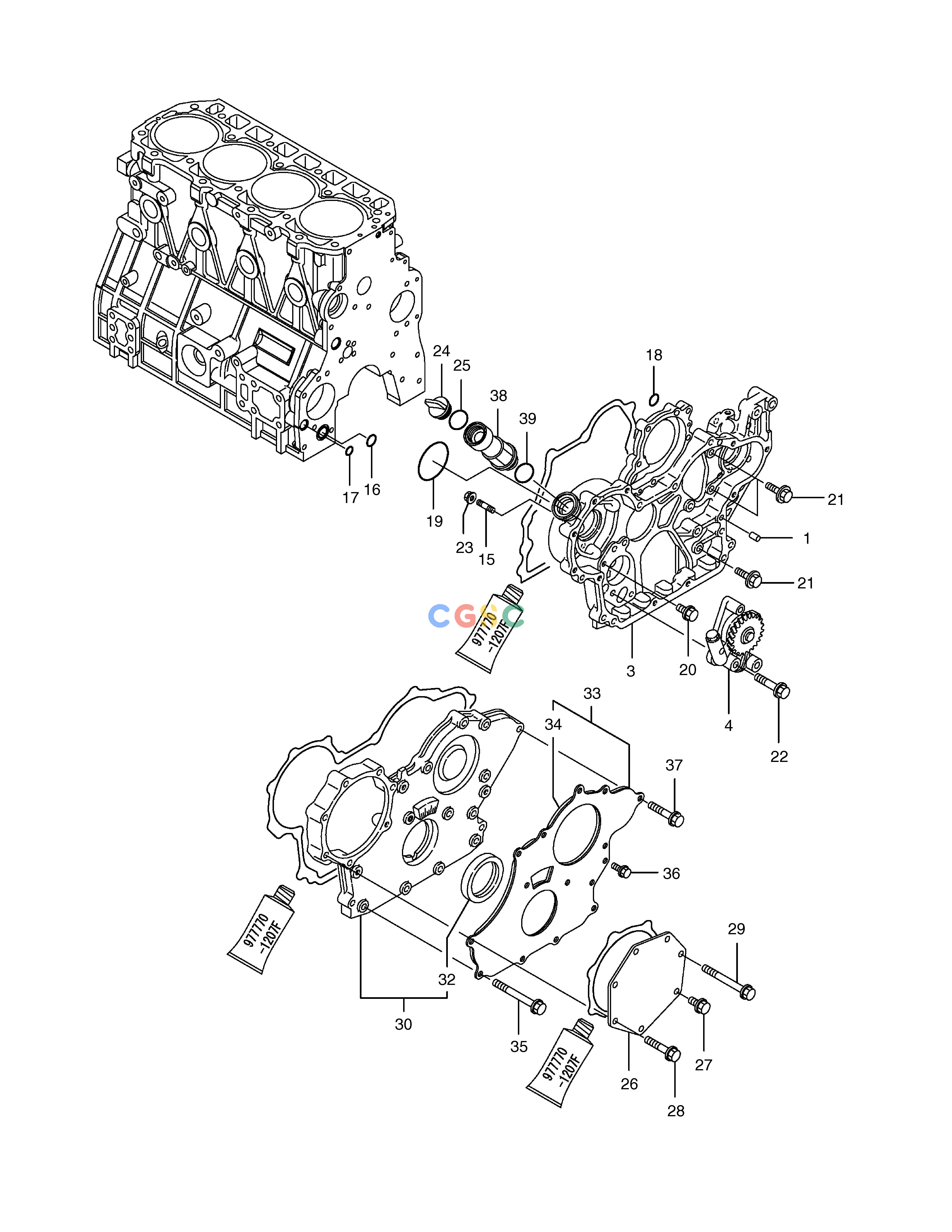 斗山零件查询GEAR HOUSING 450 PLUS_TIER-3 Doosan parts catalog online