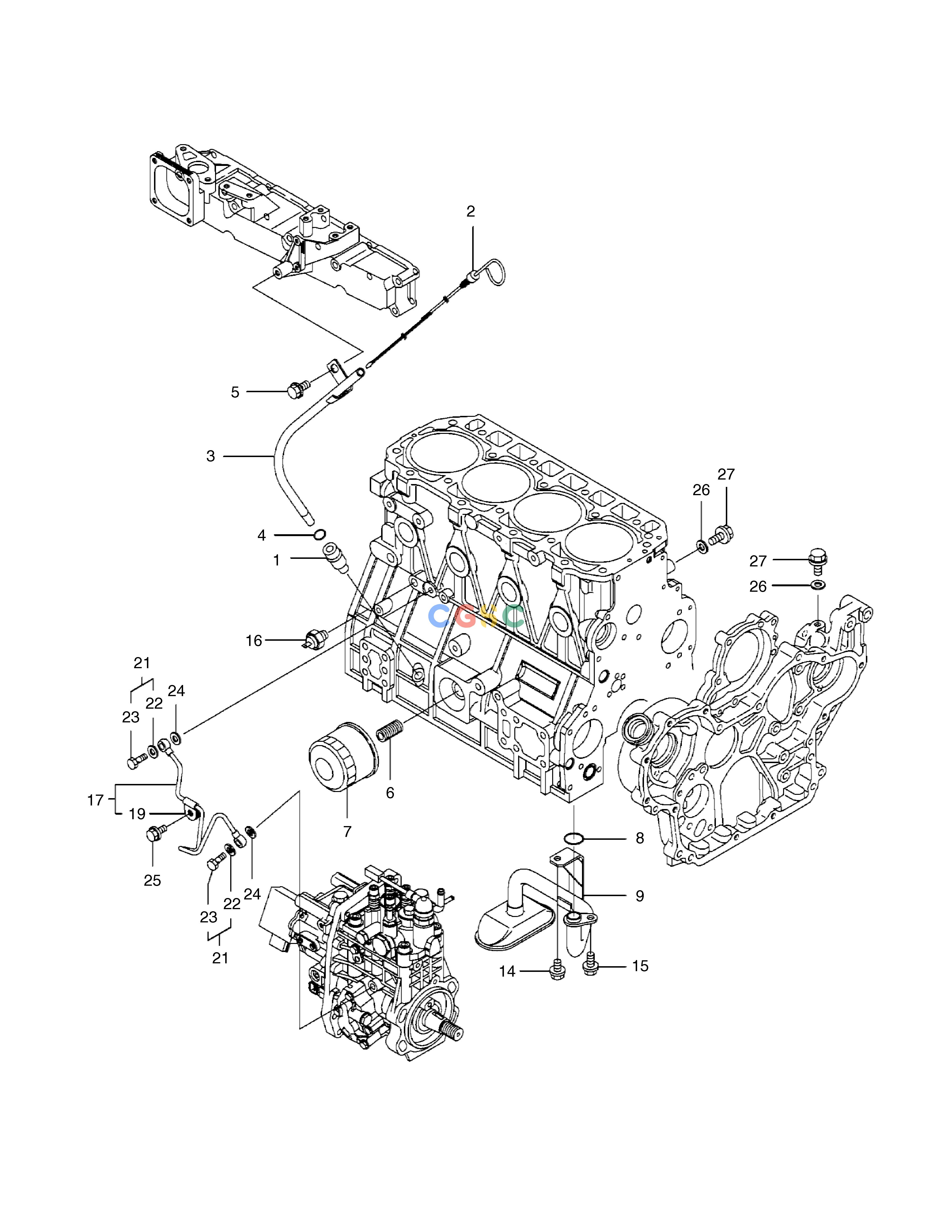 斗山零件查询LUB.OIL SYSTEM 450 PLUS_TIER-3 Doosan parts catalog online