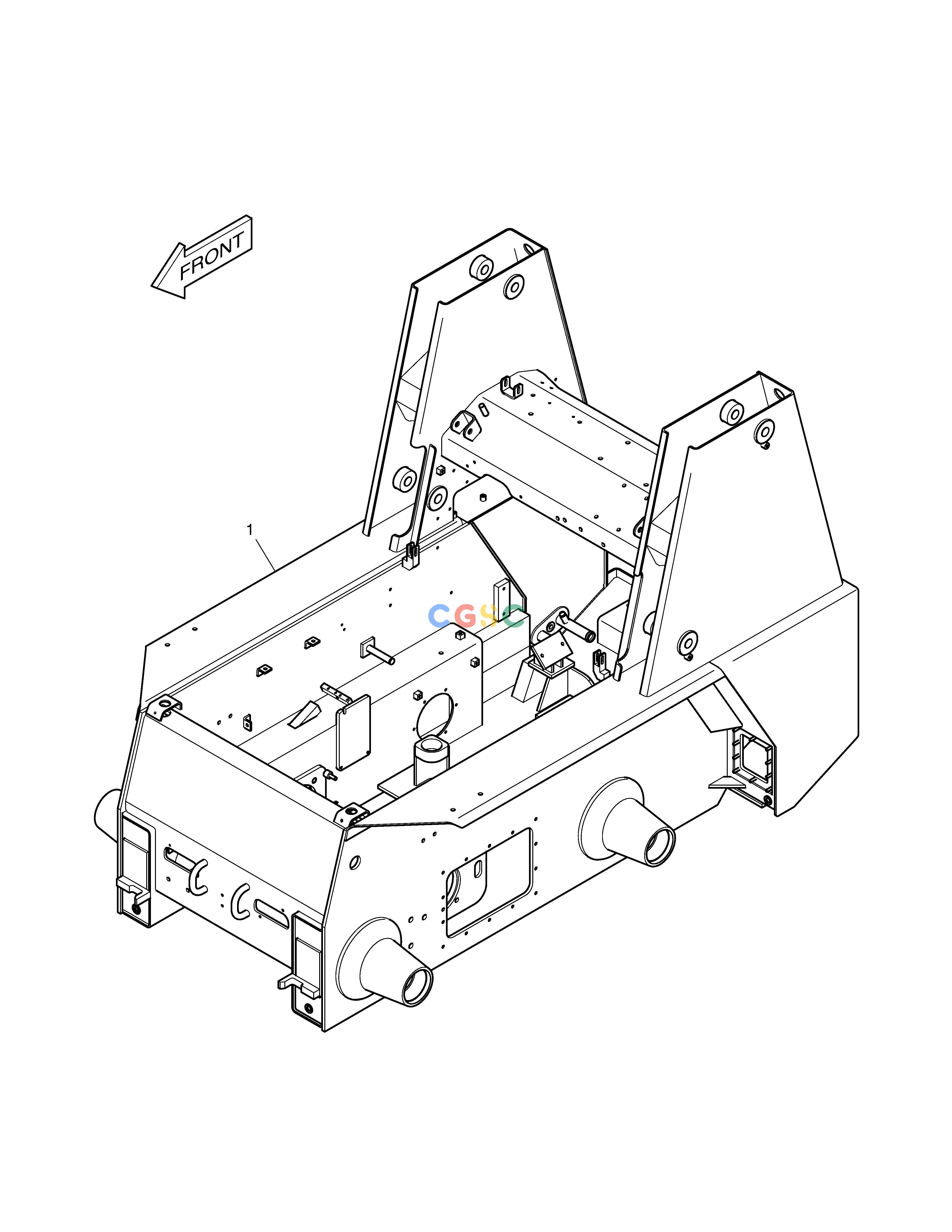 斗山零件查询MAIN FRAME 450 PLUS_TIER-3 Doosan parts catalog online