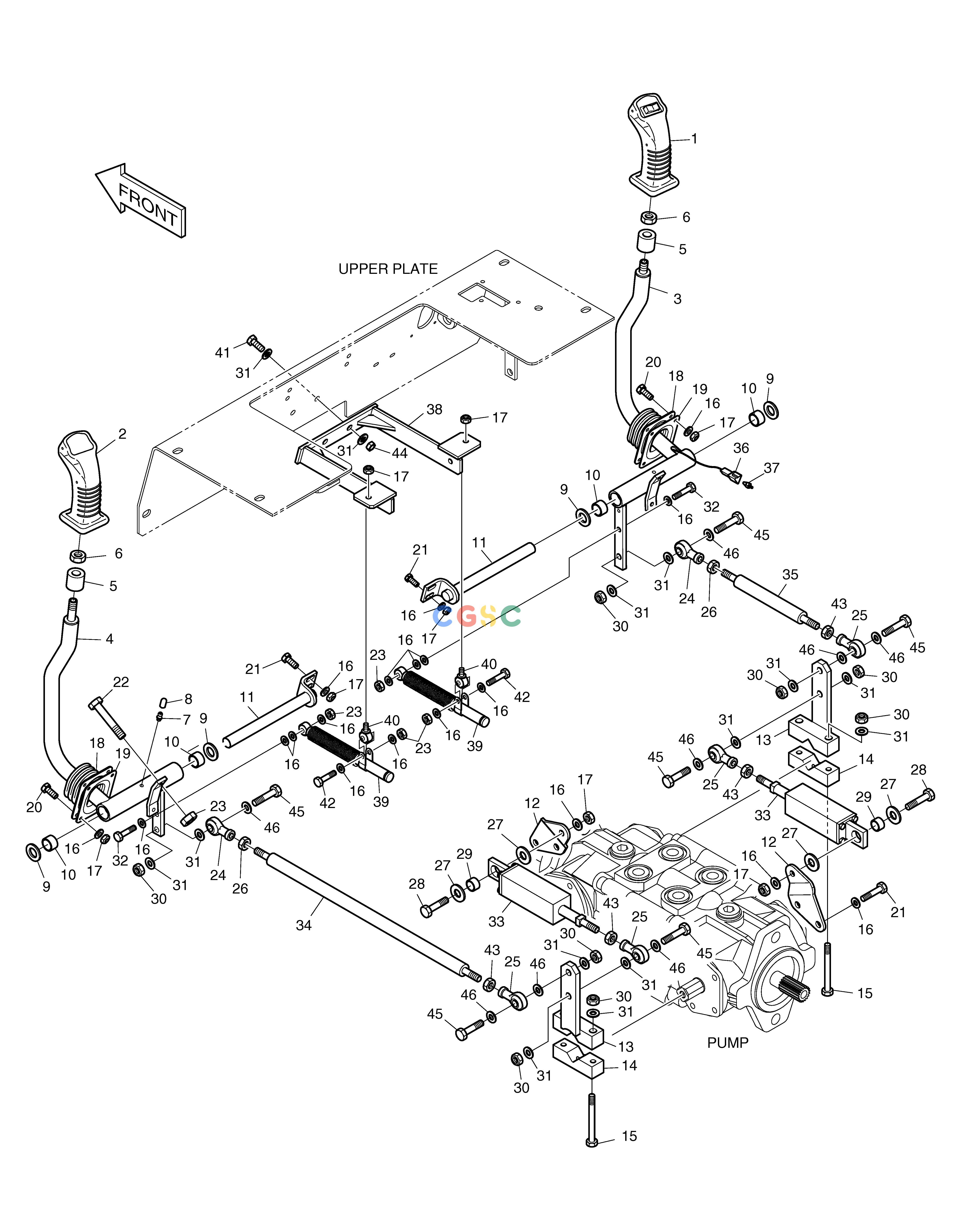 斗山零件查询CONTROL DRIVE 450 PLUS_TIER-3 Doosan parts catalog online