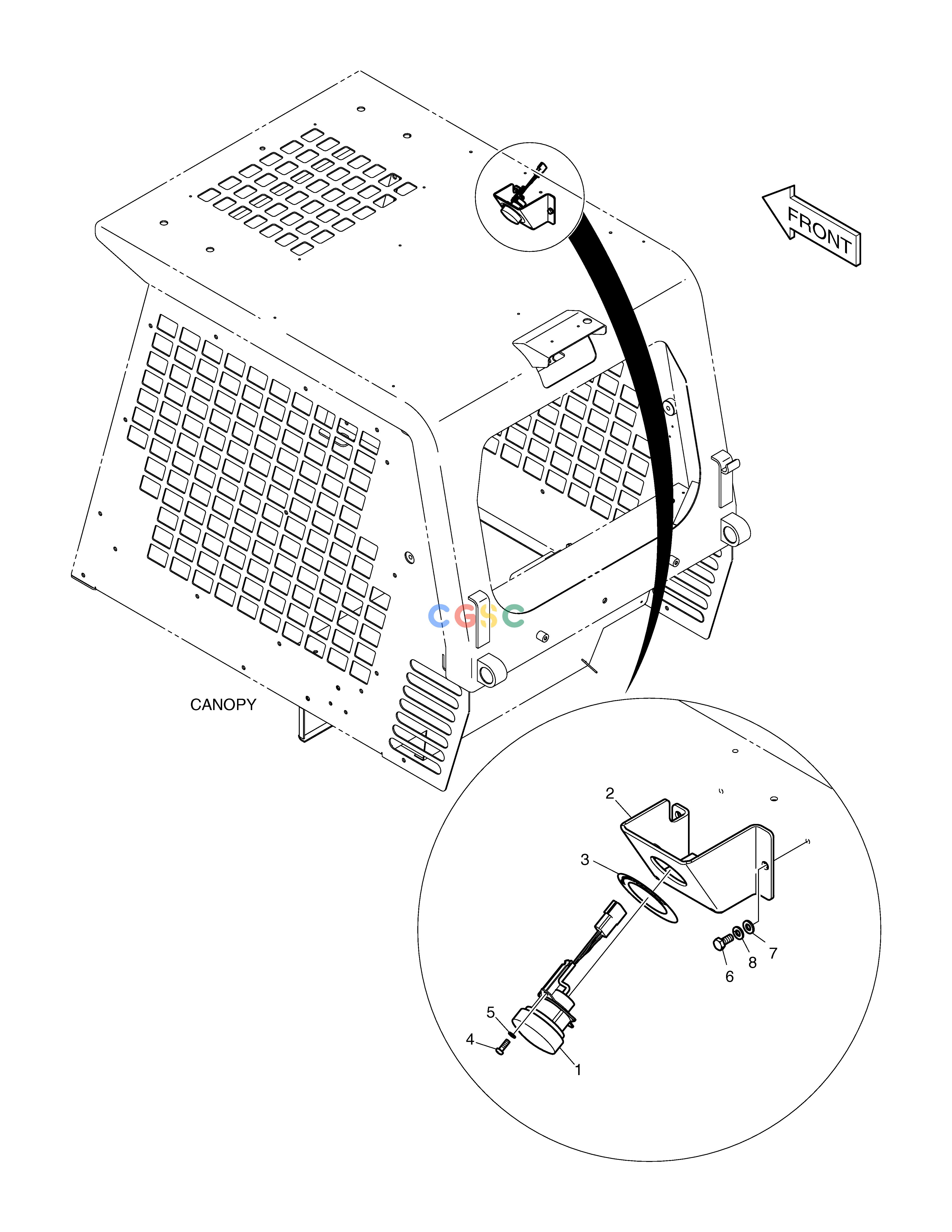 斗山零件查询ENGINE CONTROL 450 PLUS_TIER-3 Doosan parts catalog online