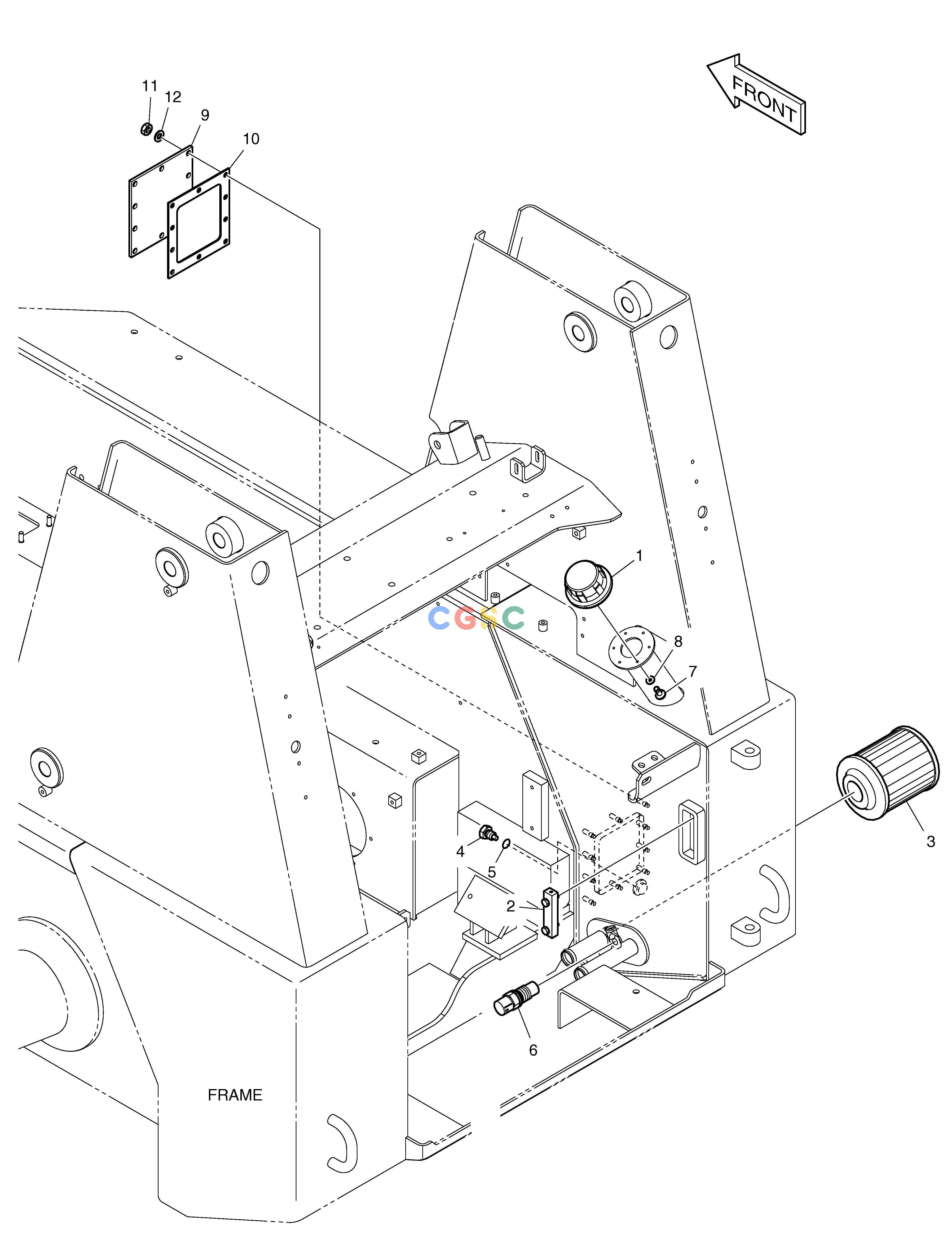 斗山零件查询OIL TANK COVER 450 PLUS_TIER-3 Doosan parts catalog online