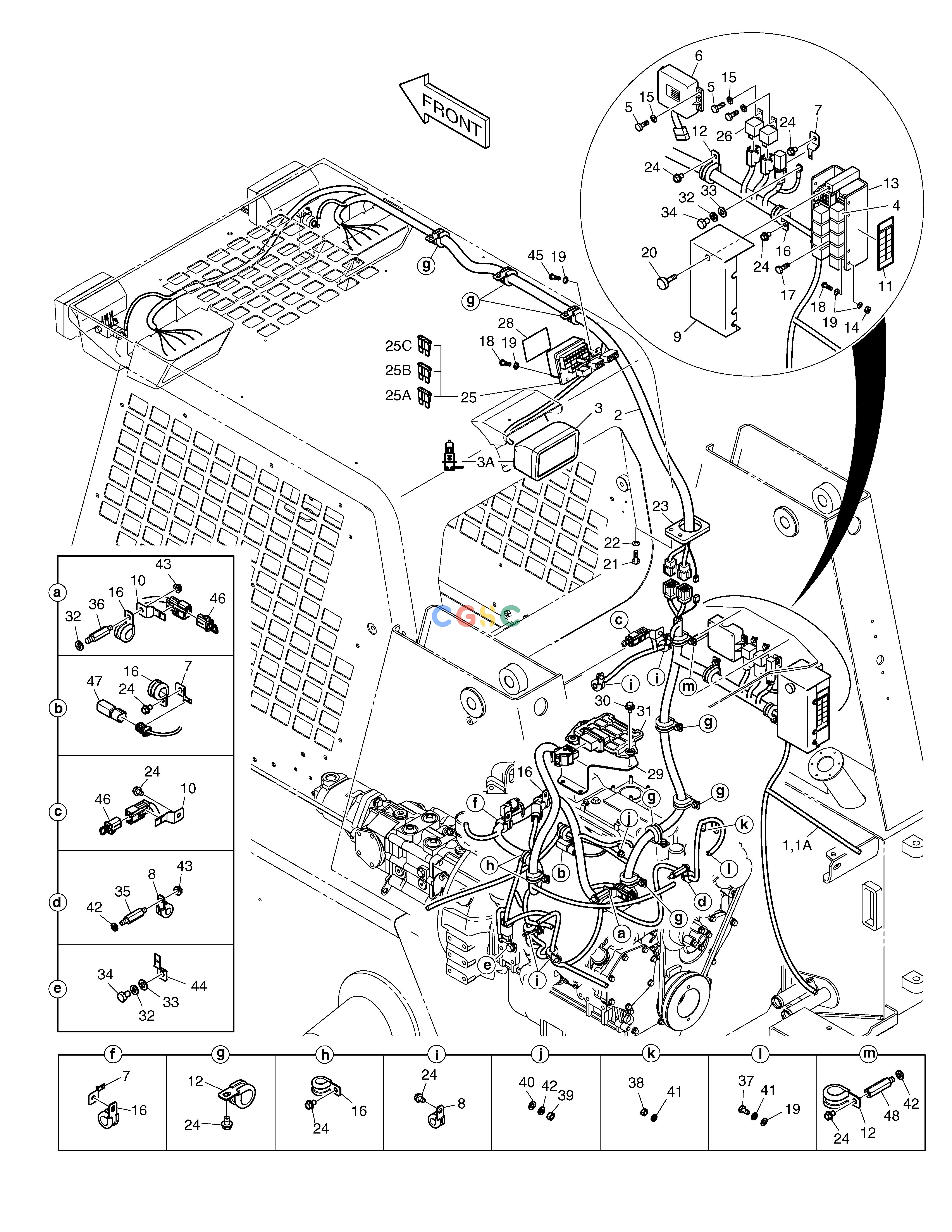 斗山零件查询ELECTRIC WIRING 450 PLUS_TIER-3 Doosan parts catalog online