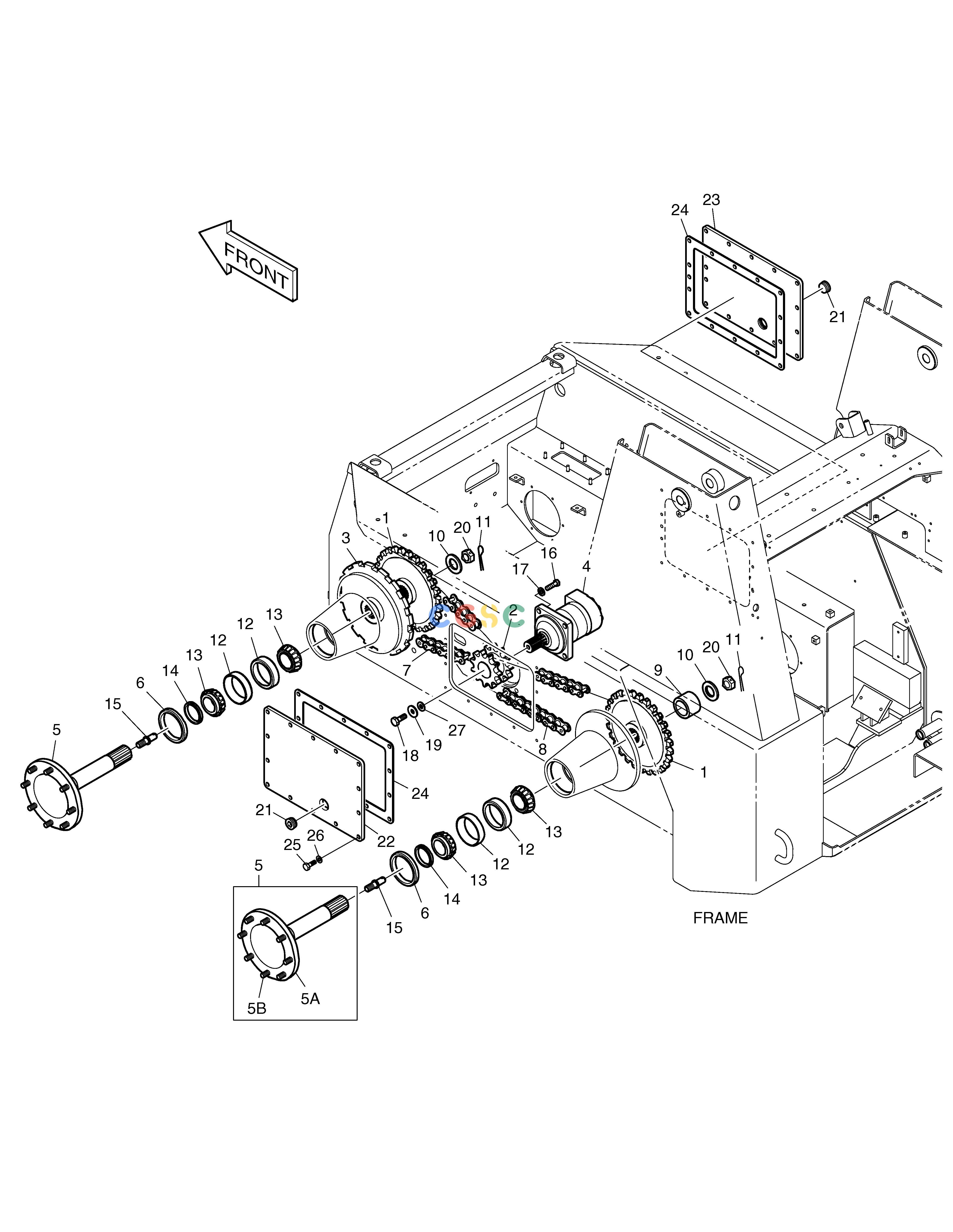 斗山零件查询DRIVE MOTOR 450 PLUS_TIER-3 Doosan parts catalog online