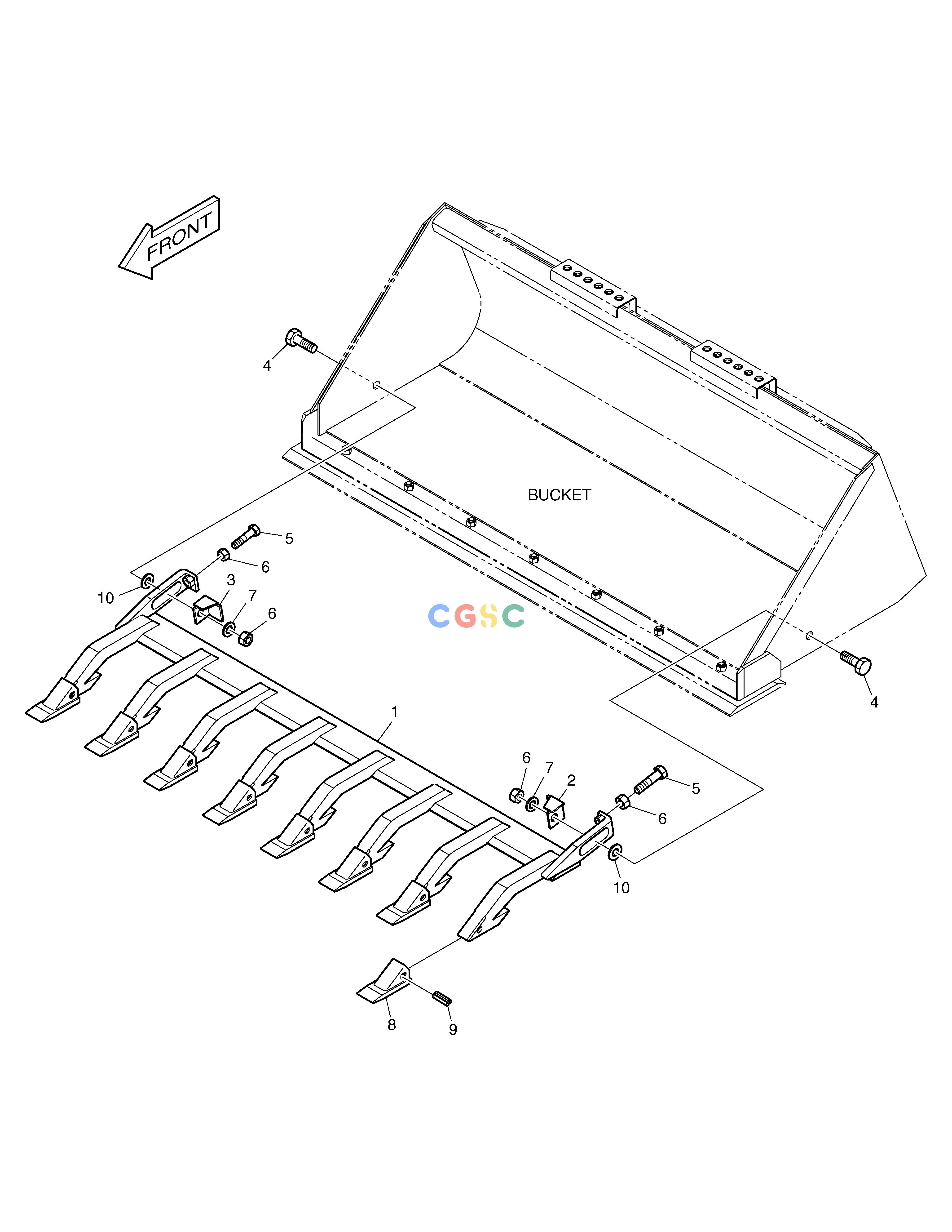 斗山零件查询TOOTH BAR 450 PLUS_TIER-3 Doosan parts catalog online