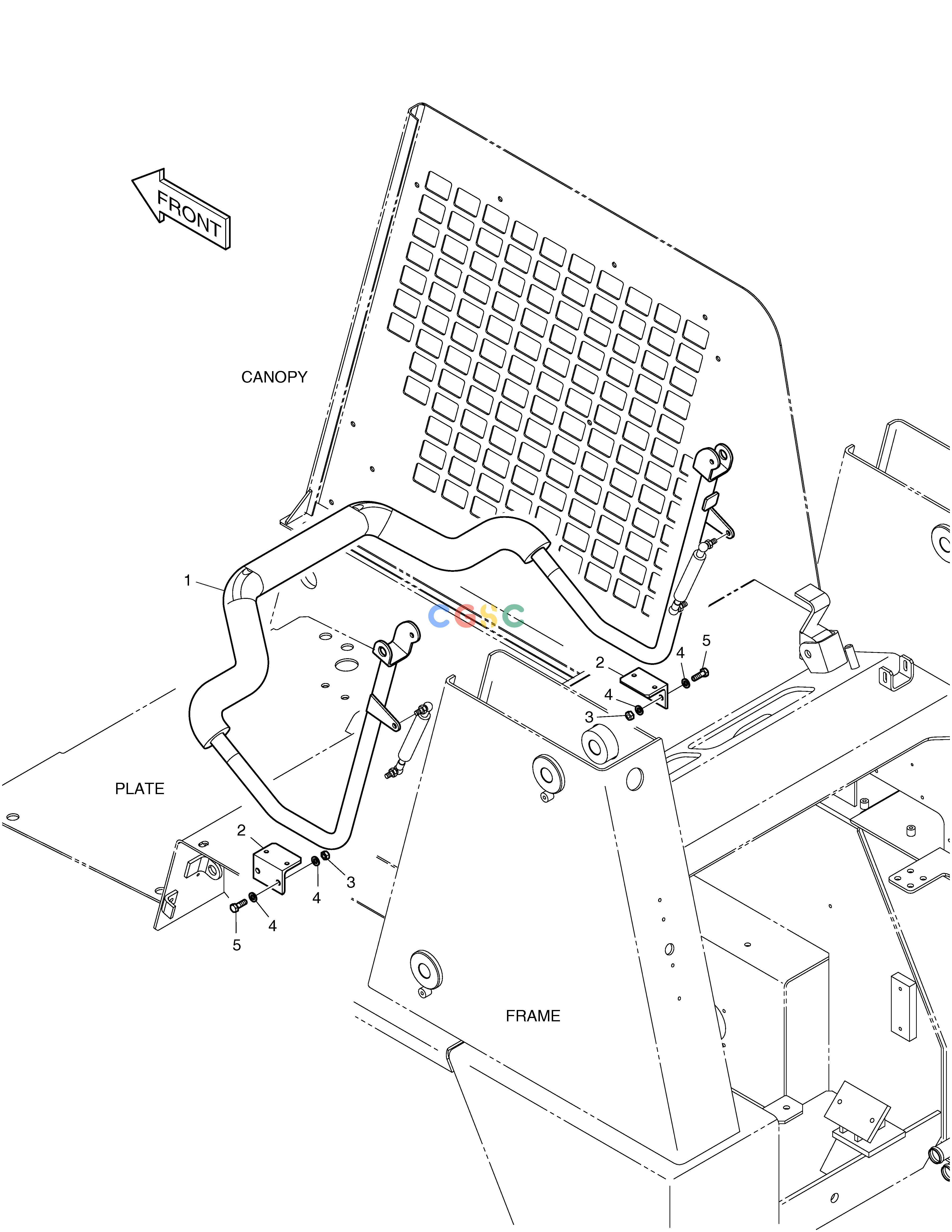 斗山零件查询SEAT BAR-JOYSTICK 450 PLUS_TIER-3 Doosan parts catalog online