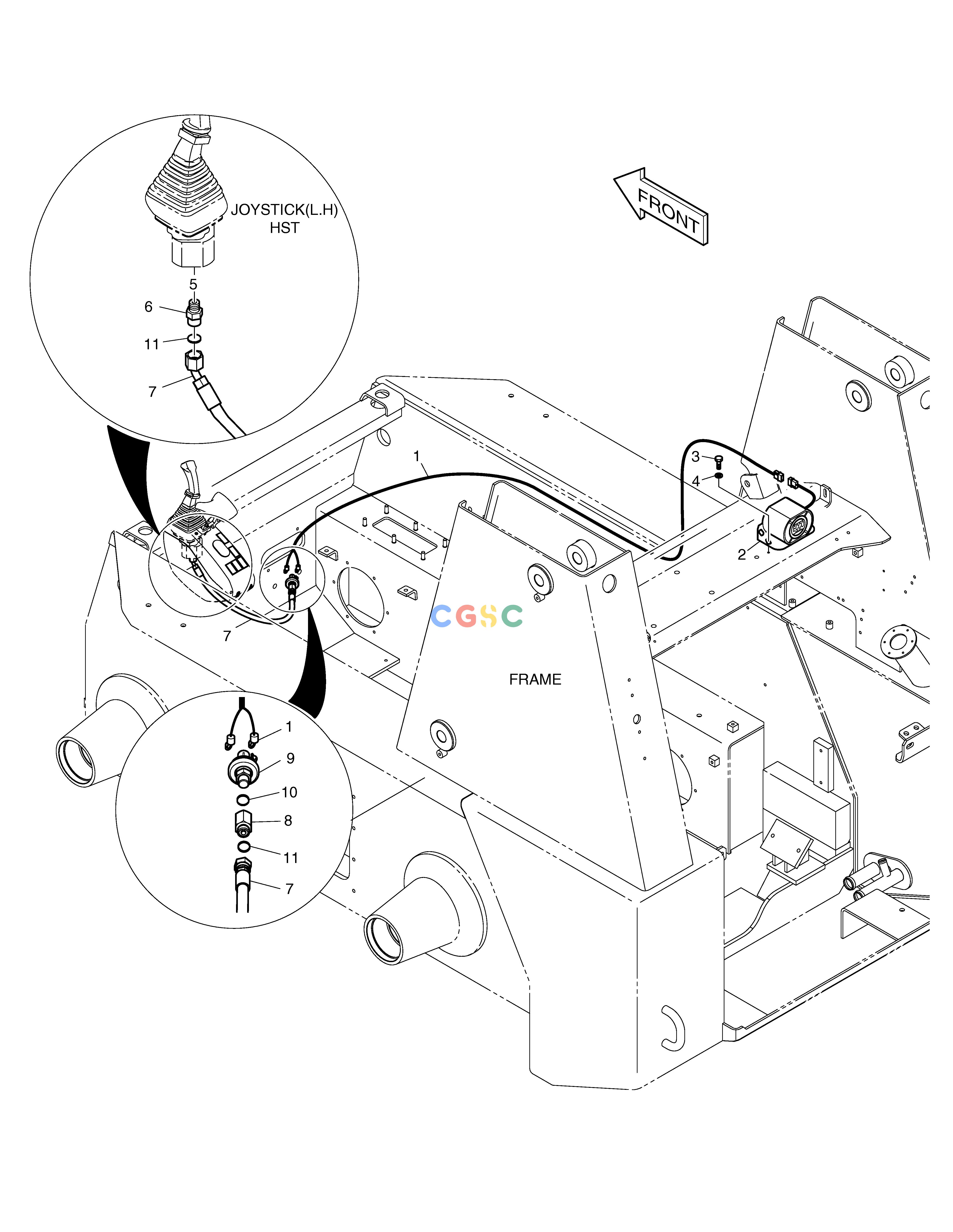 斗山零件查询BACKUP ALARM-JOYSTICK 450 PLUS_TIER-3 Doosan parts catalog online
