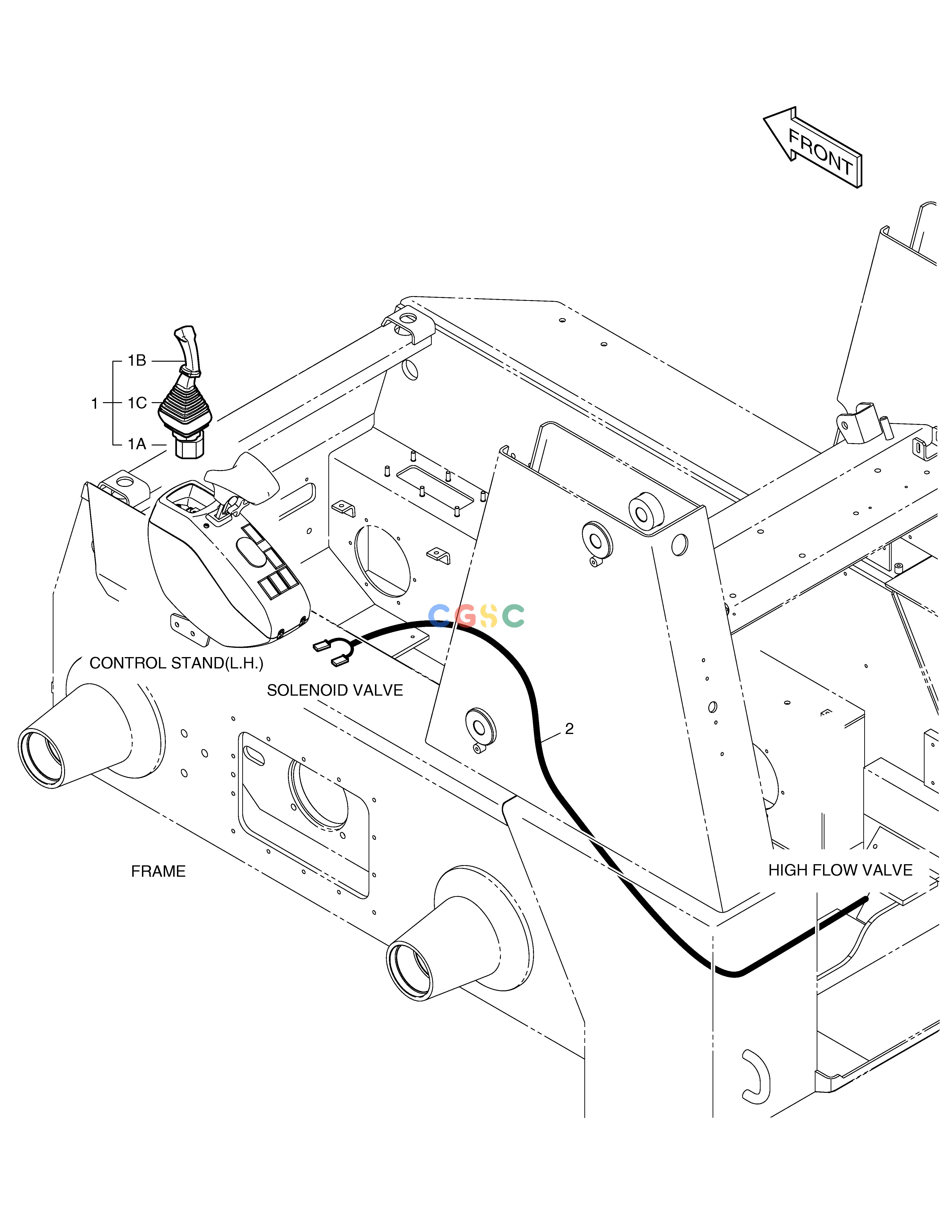 斗山零件查询COMBI LAMP+HIGH FLOW-JOYSTICK 450 PLUS_TIER-3 Doosan parts catalog online