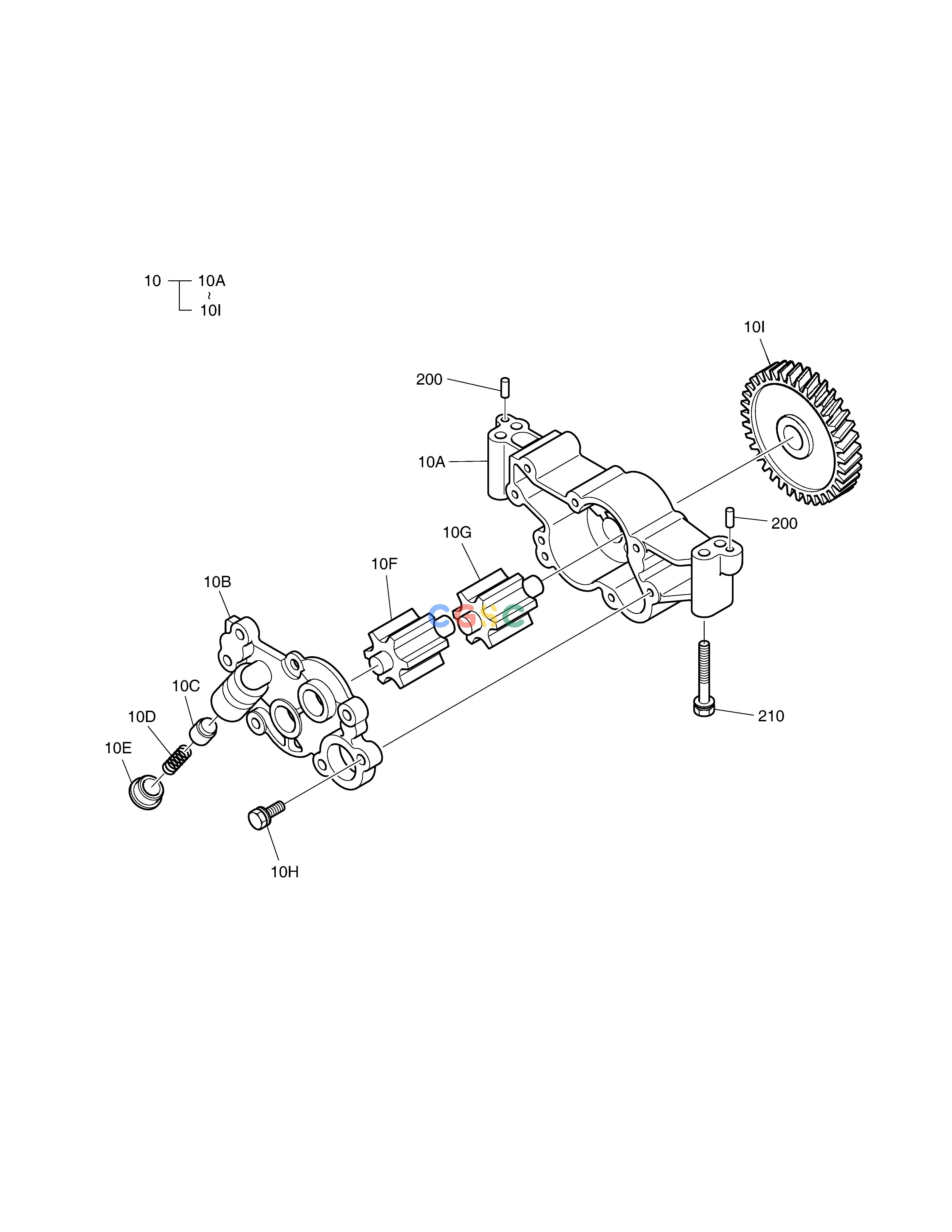 斗山零件查询OIL PUMP DX350LC Doosan parts catalog online