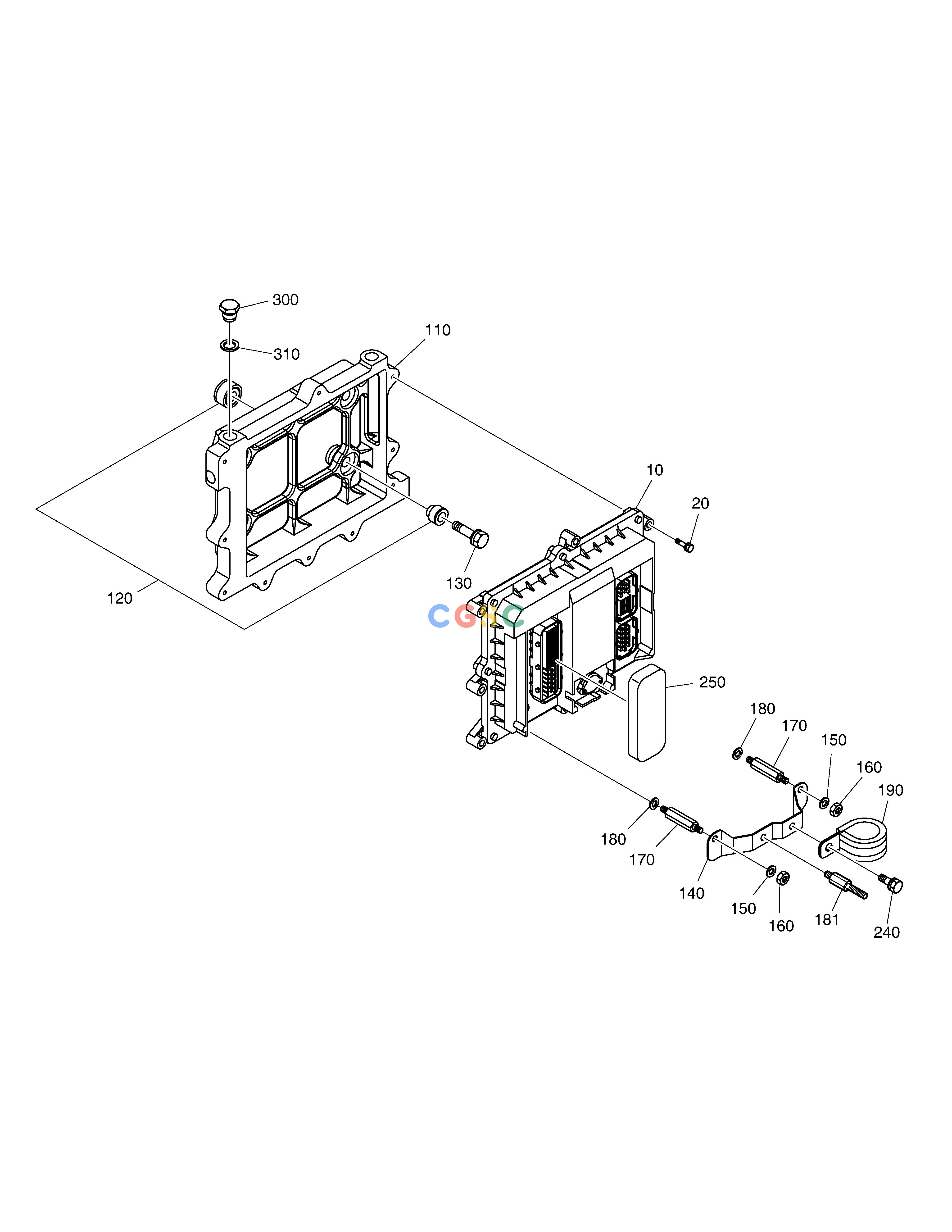 斗山零件查询ENGINE CONTROL DX350LC Doosan parts catalog online