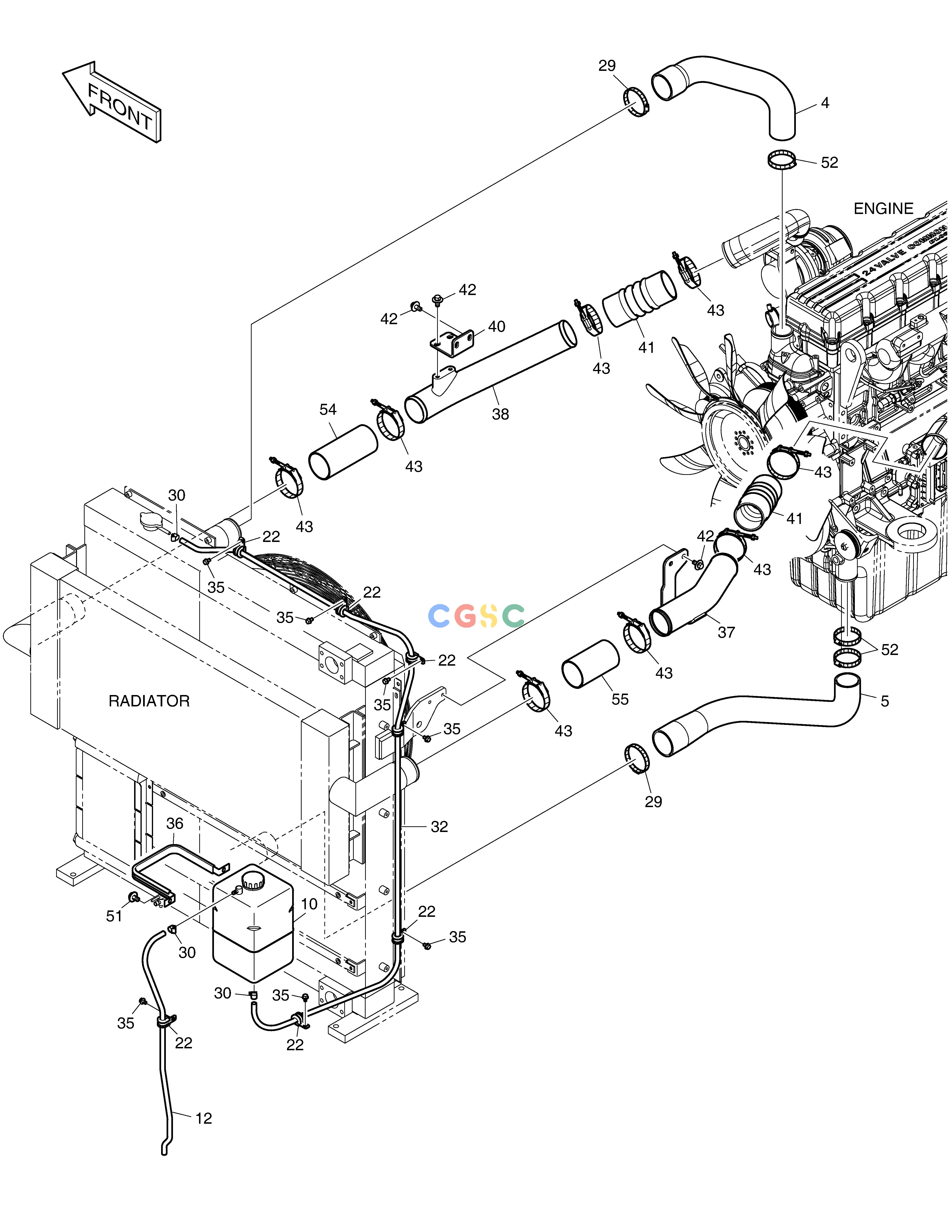 斗山零件查询CAC PIPING DX350LC Doosan parts catalog online