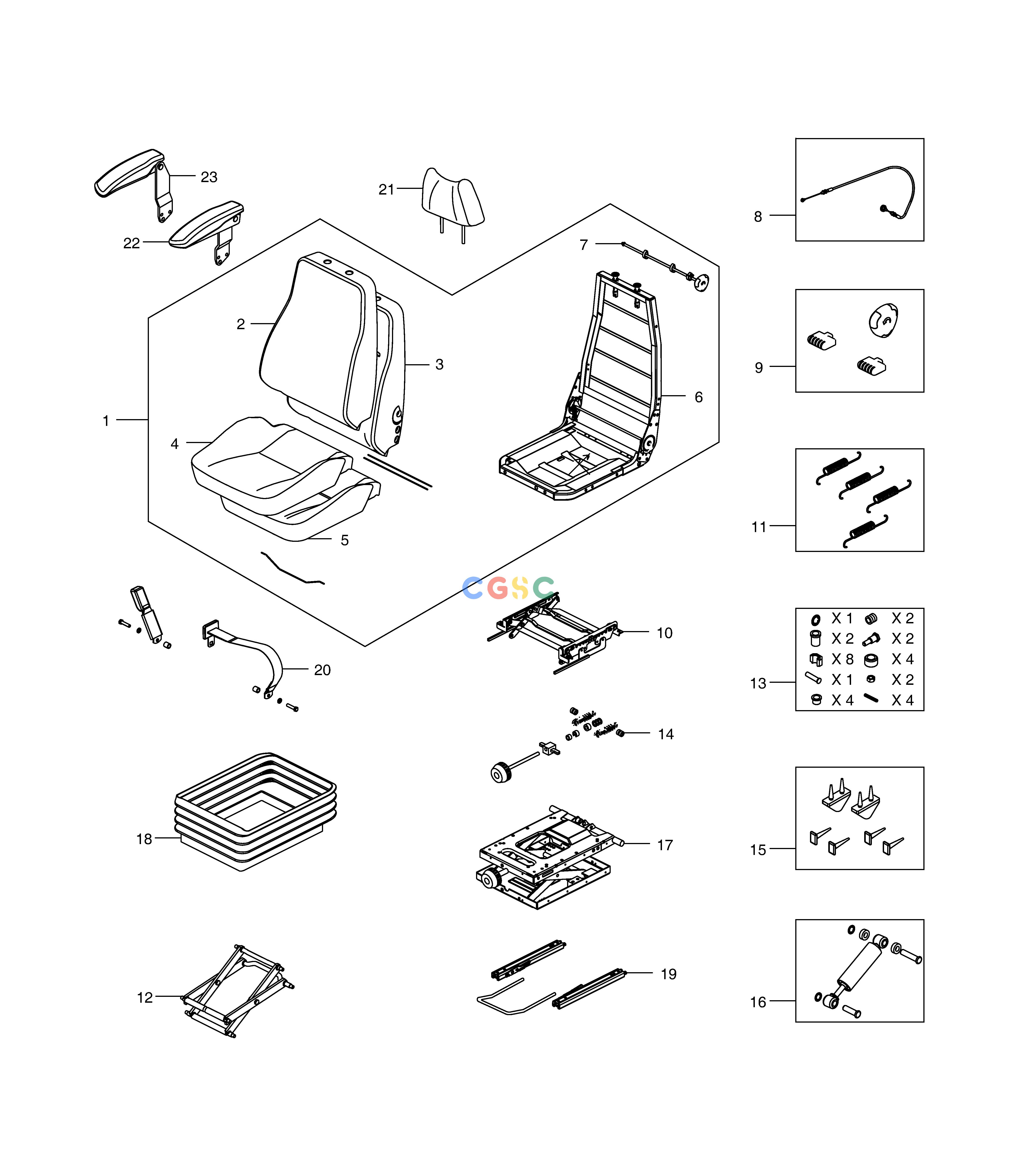 斗山零件查询SEAT DX350LC Doosan parts catalog online
