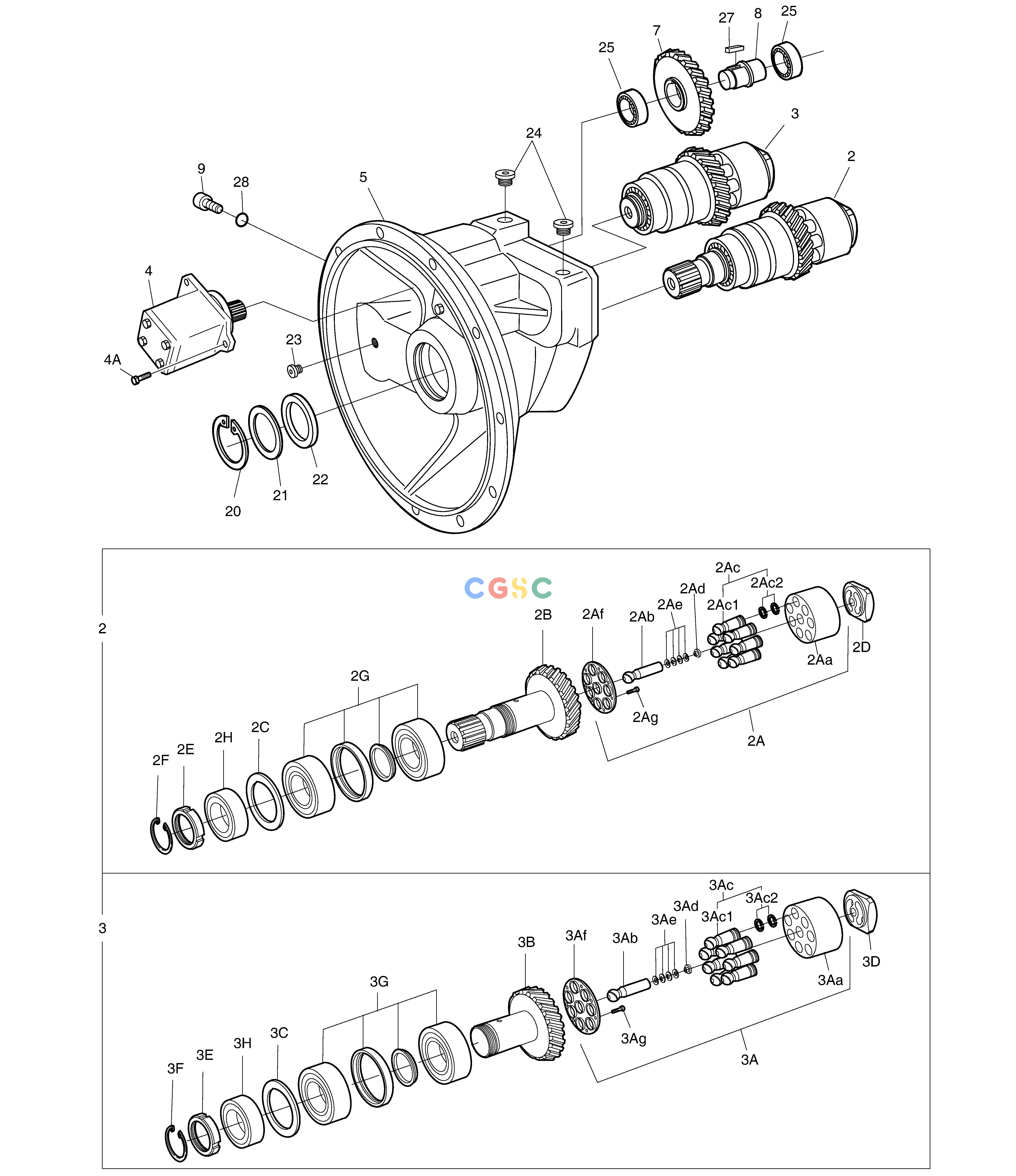斗山零件查询MAIN PUMP - ROTARY GROUP DX350LC Doosan parts catalog online