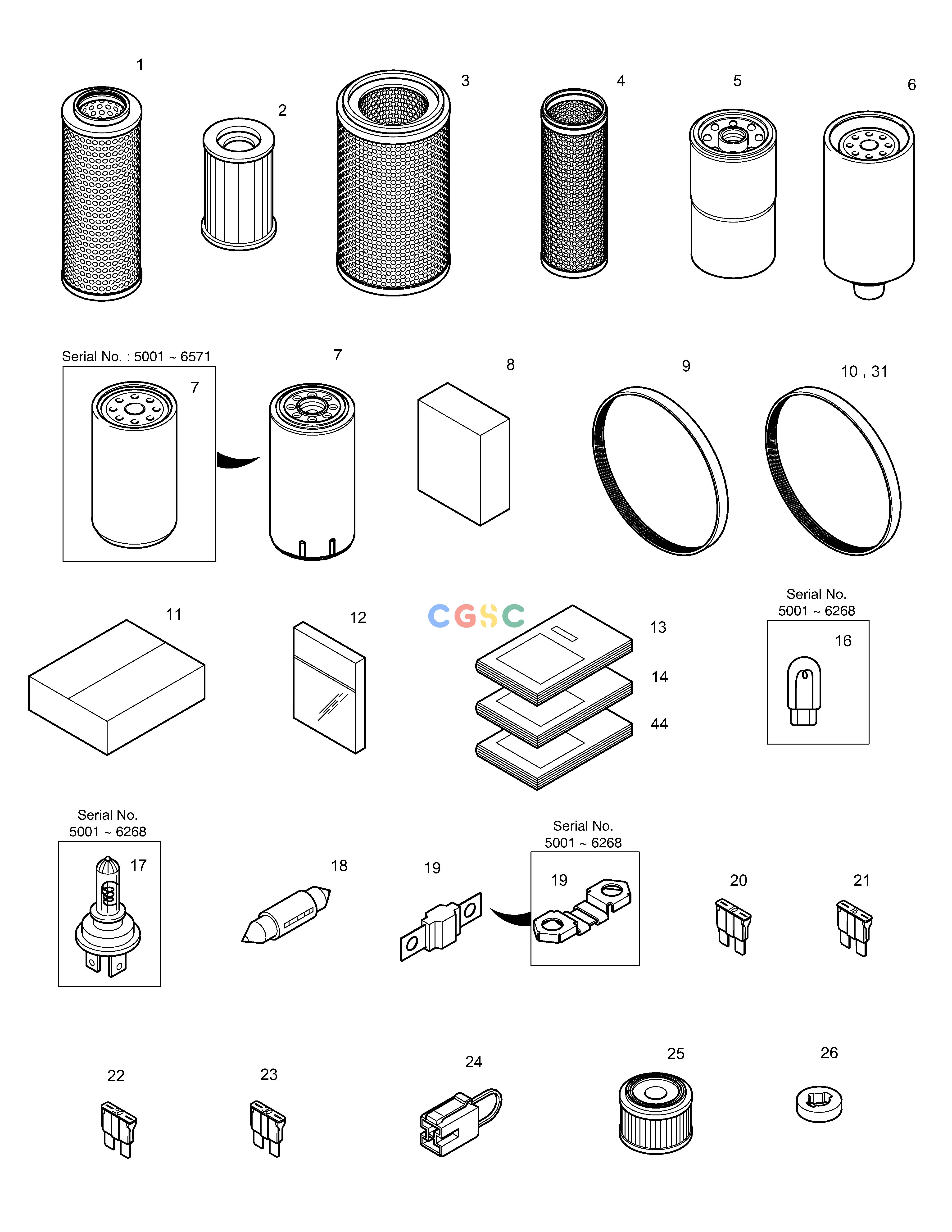 斗山零件查询SPARE PARTS DX350LC Doosan parts catalog online