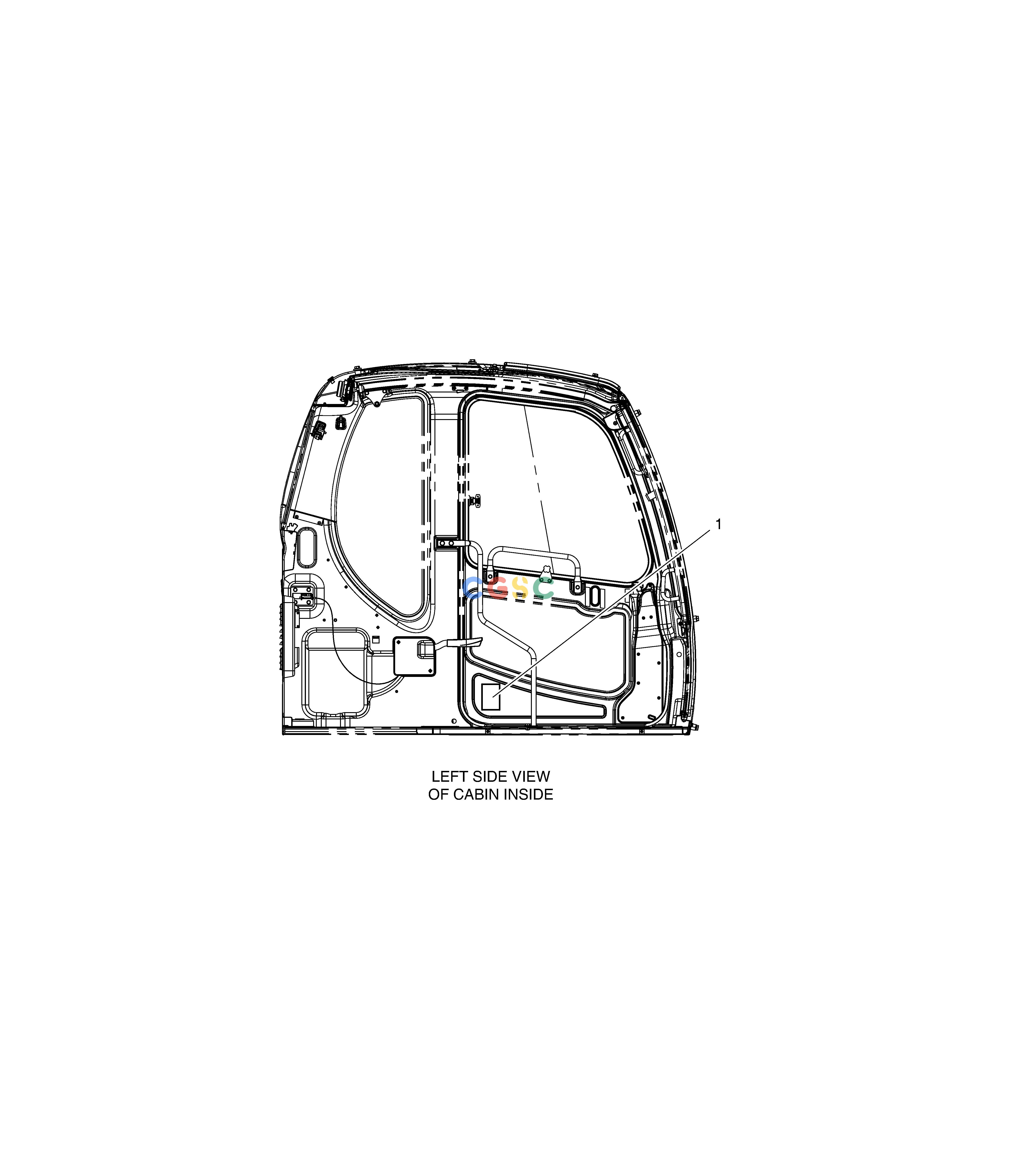 斗山零件查询DECAL - SPEC DX350LC Doosan parts catalog online
