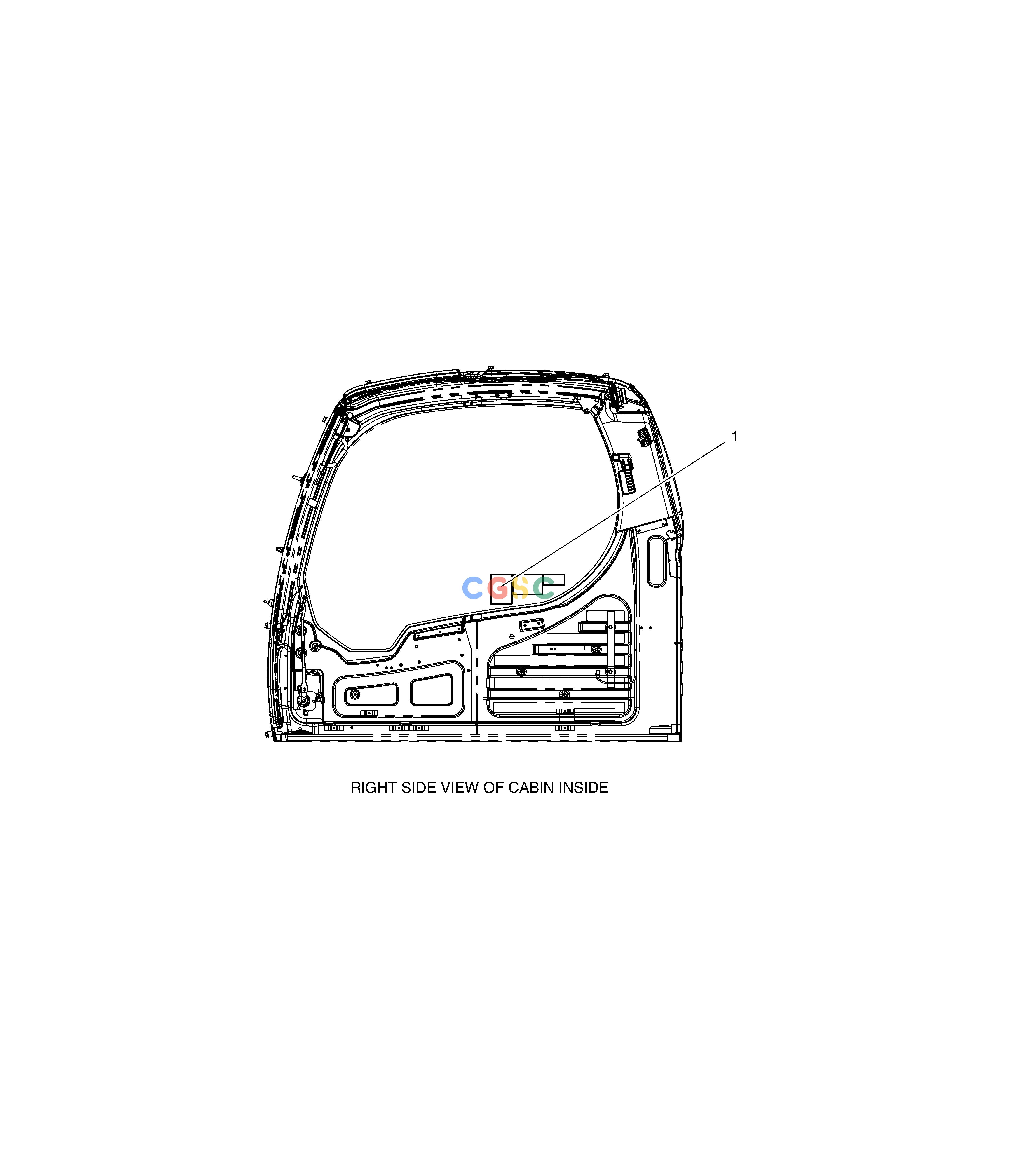 斗山零件查询DECAL - PATTERN CHANGE DX350LC Doosan parts catalog online