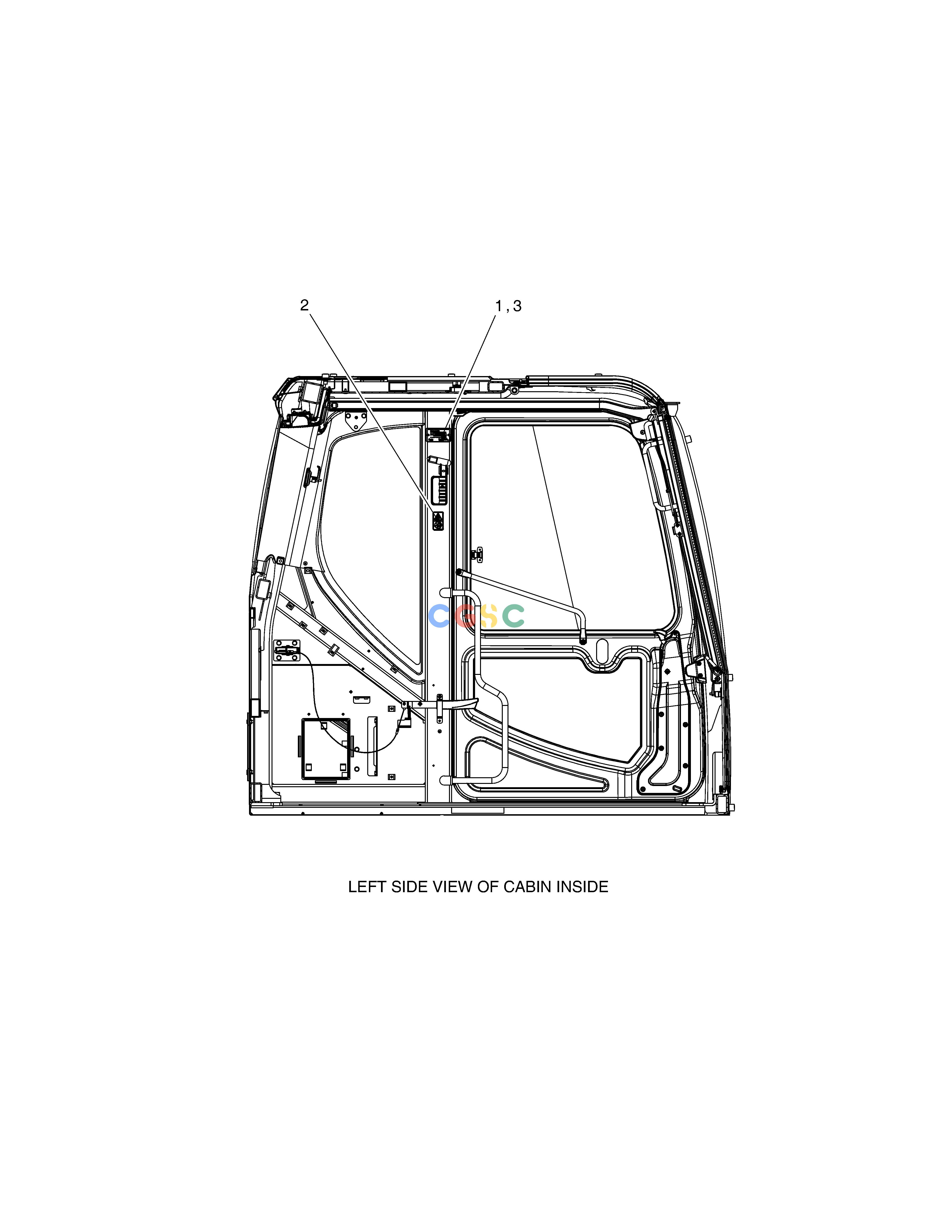 斗山零件查询DECAL - ROPS DX350LC Doosan parts catalog online