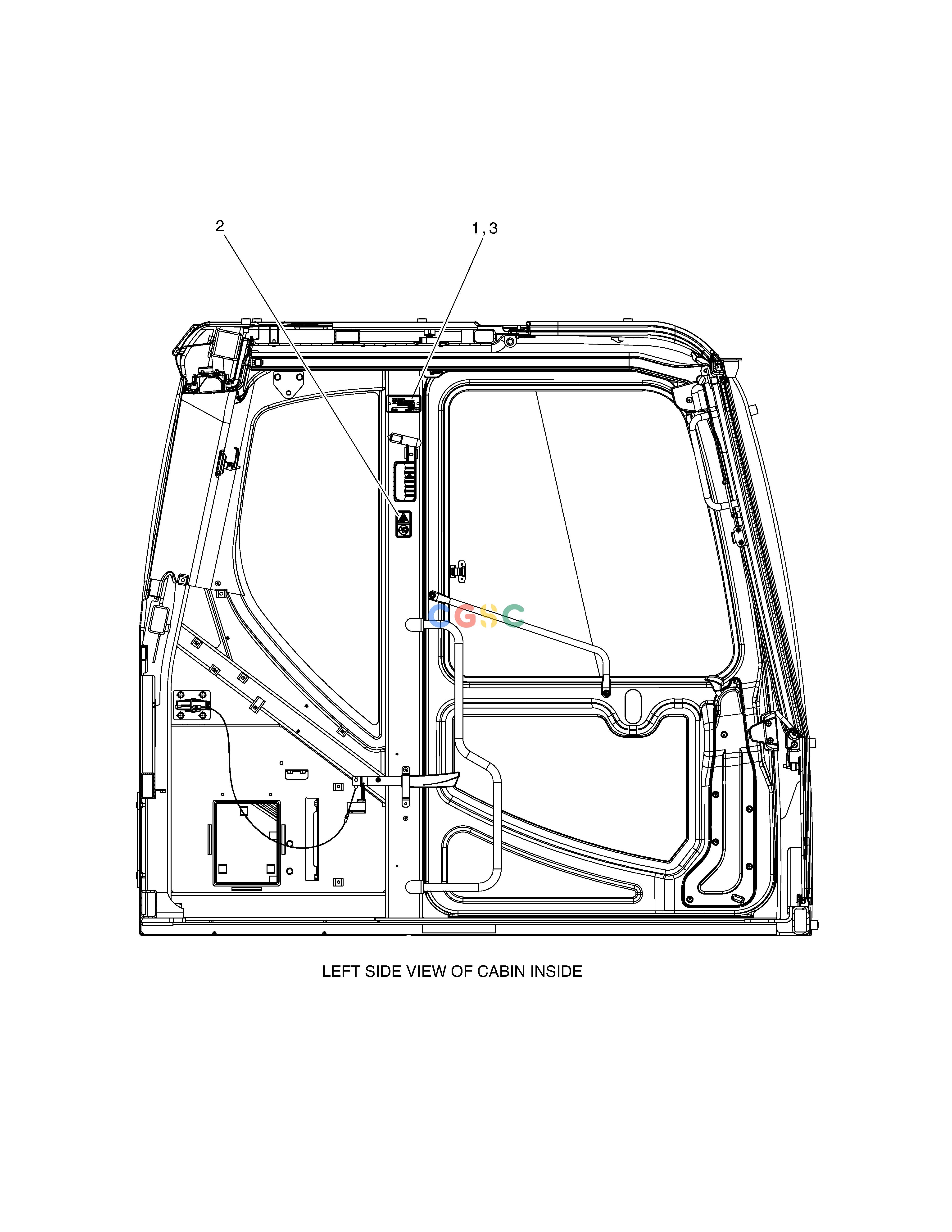 斗山零件查询DECAL - ROPS(TURKEY) DX350LC Doosan parts catalog online