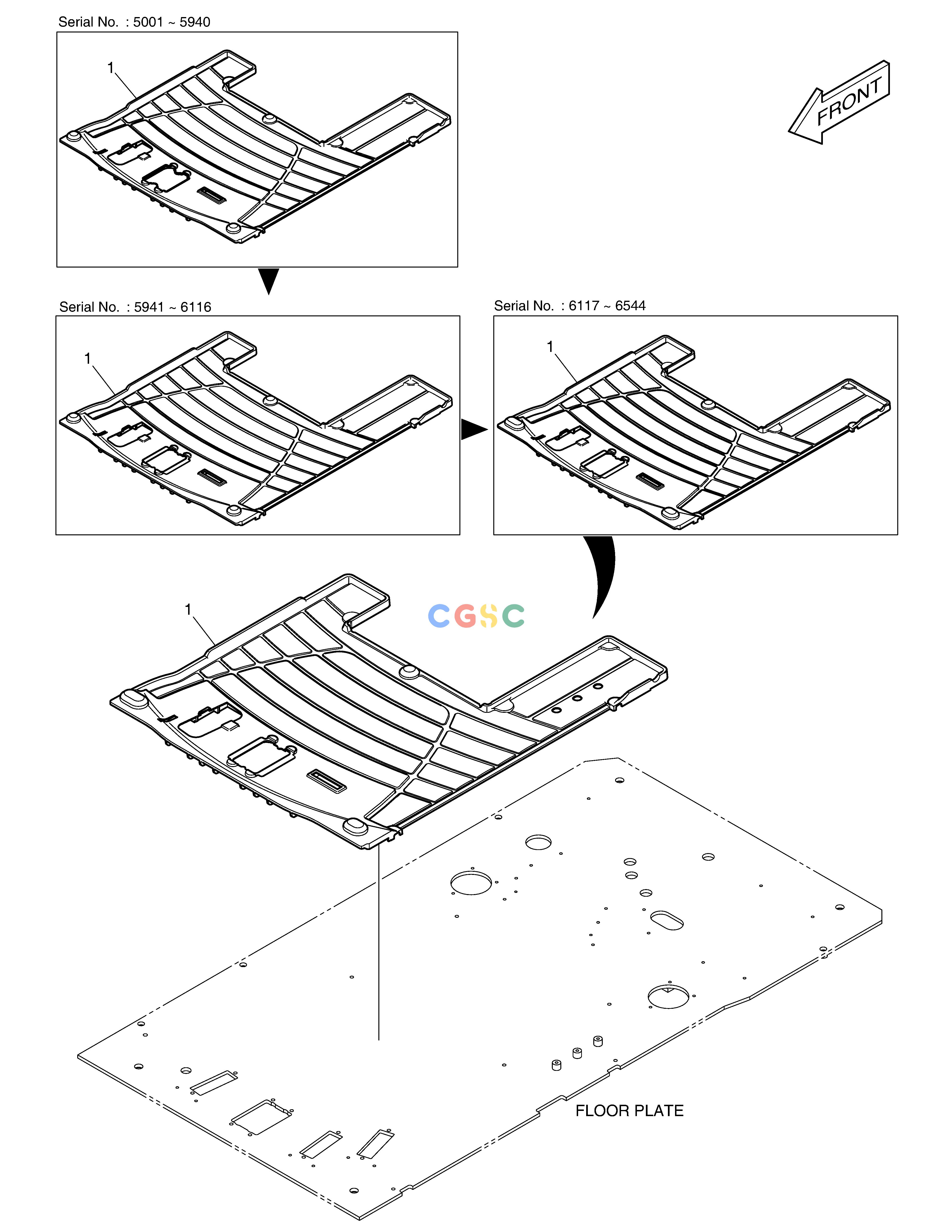 斗山零件查询FLOOR MAT - TWO WAY DX350LC Doosan parts catalog online