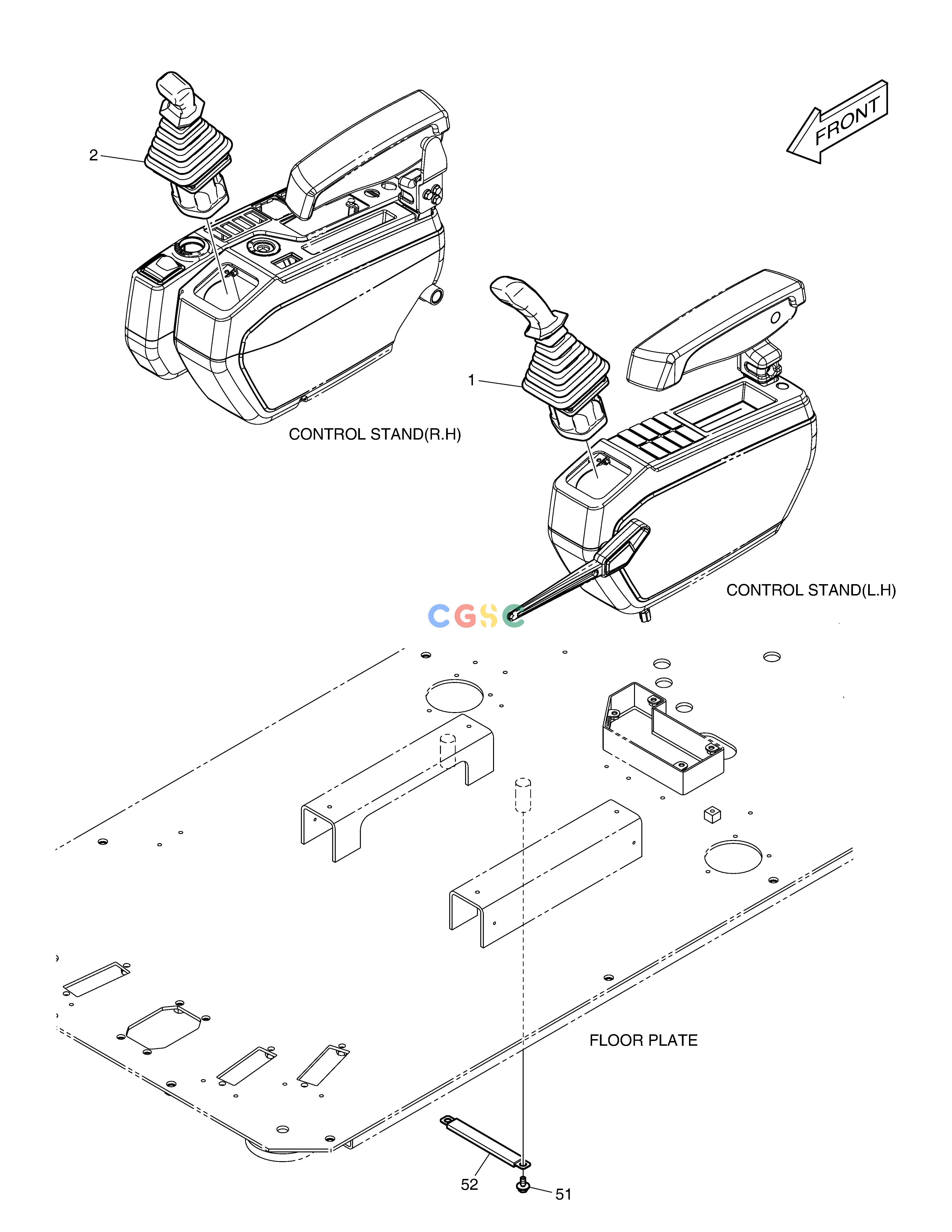 斗山零件查询PILOT PIPING - ROPS DX350LC Doosan parts catalog online