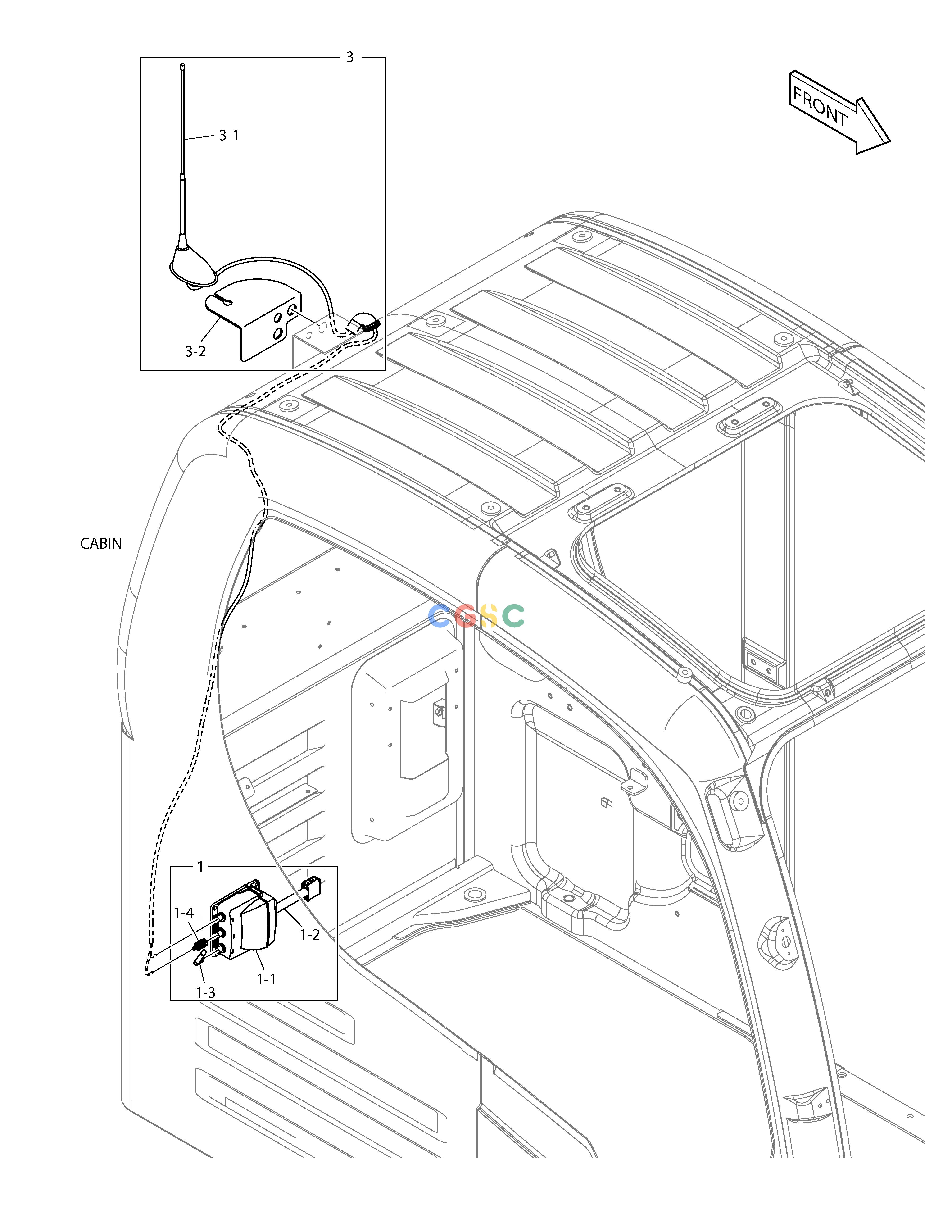 斗山零件查询TMS - NA DX350LC Doosan parts catalog online