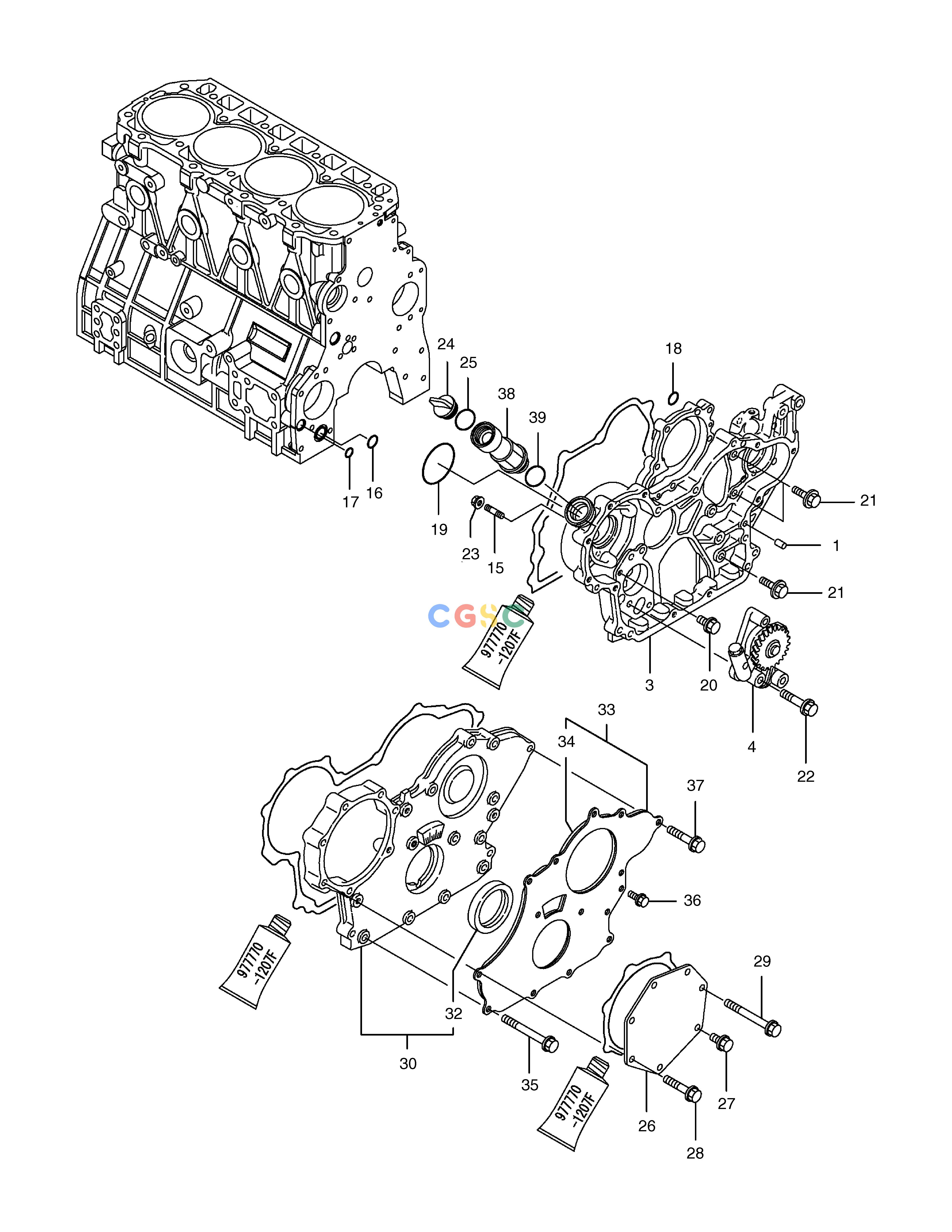 斗山零件查询GEAR HOUSING E80 Doosan parts catalog online