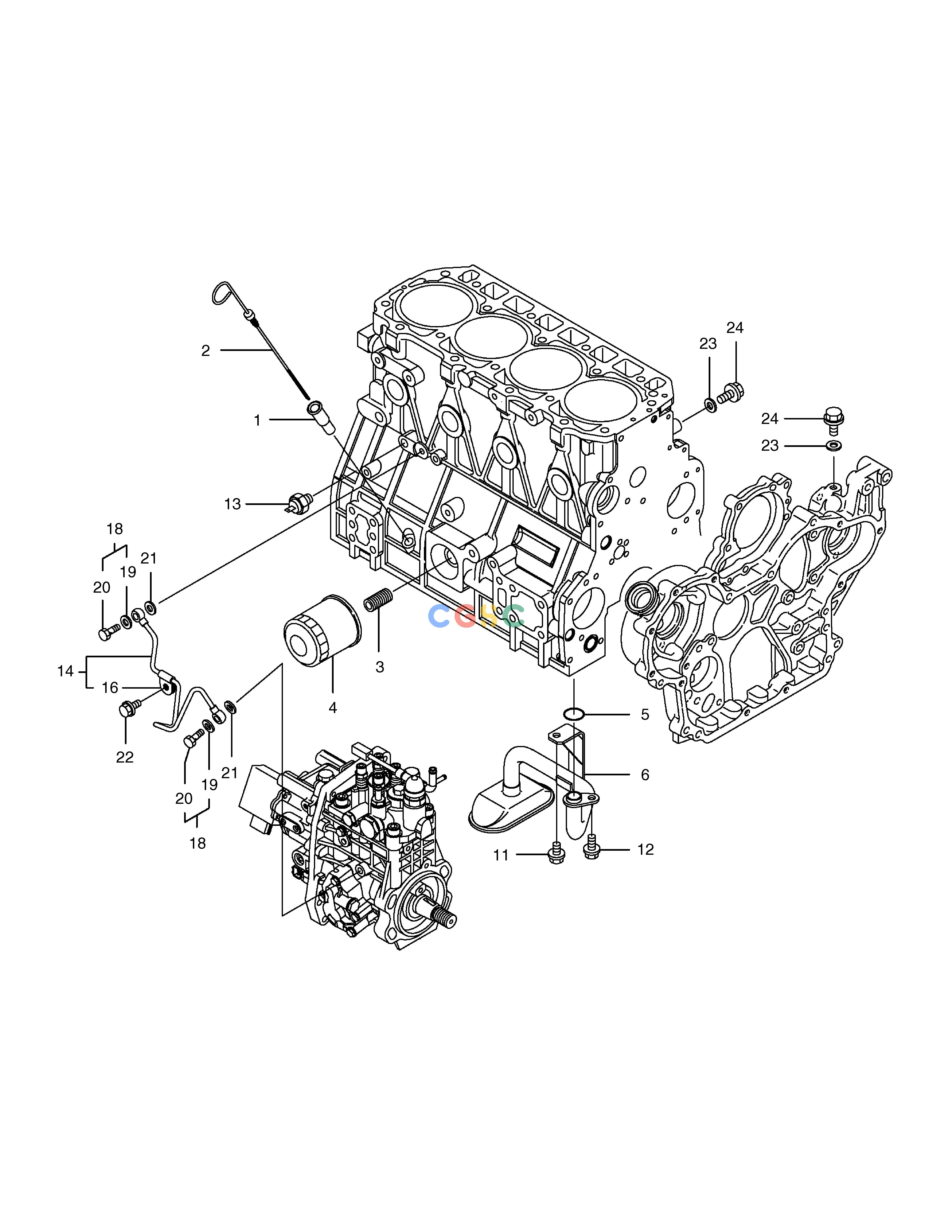 斗山零件查询LUB.OIL SYSTEM - EMEA E80 Doosan parts catalog online
