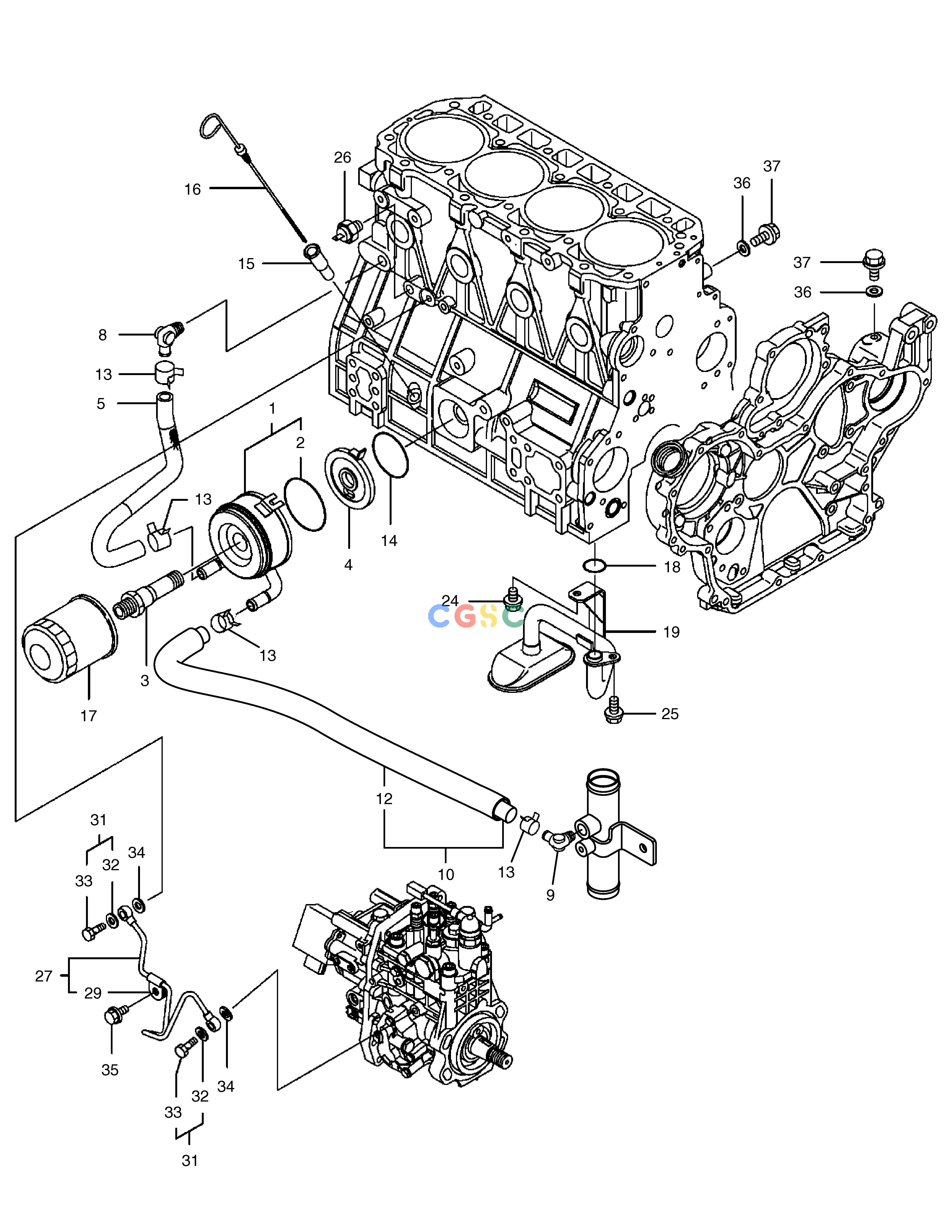 斗山零件查询LUB.OIL SYSTEM - NA E80 Doosan parts catalog online