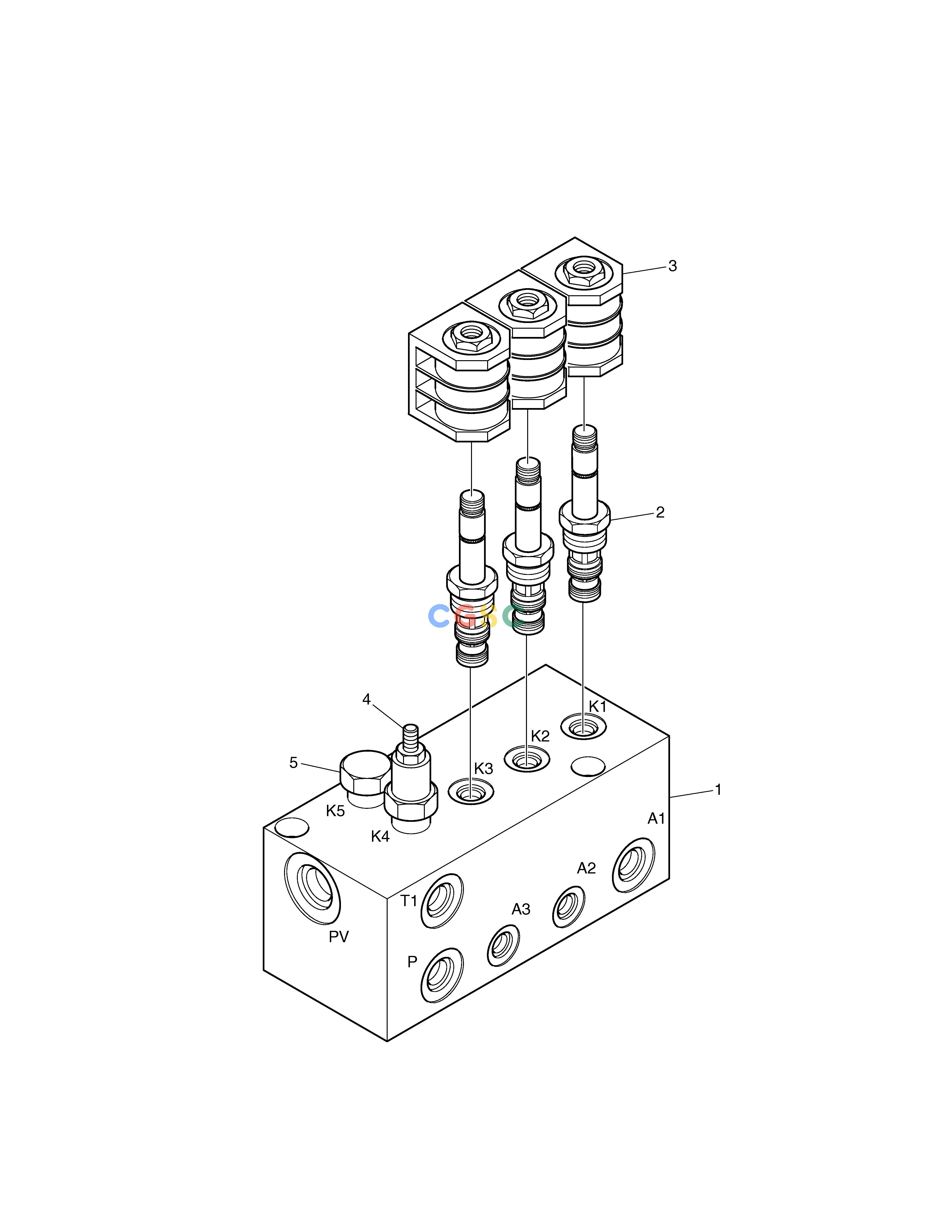 斗山零件查询SOLENOID VALVE E80 Doosan parts catalog online