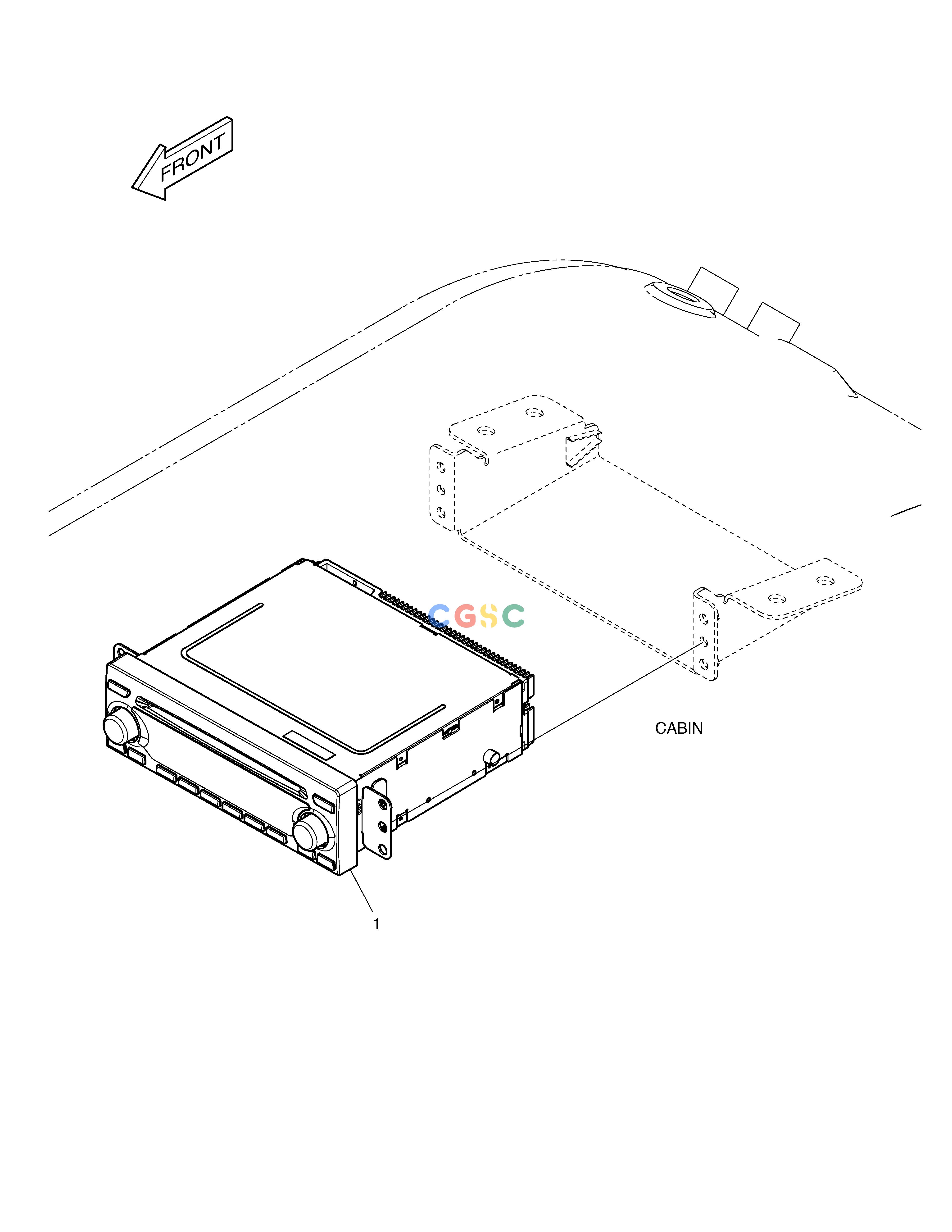 斗山零件查询CD PLAYER E80 Doosan parts catalog online
