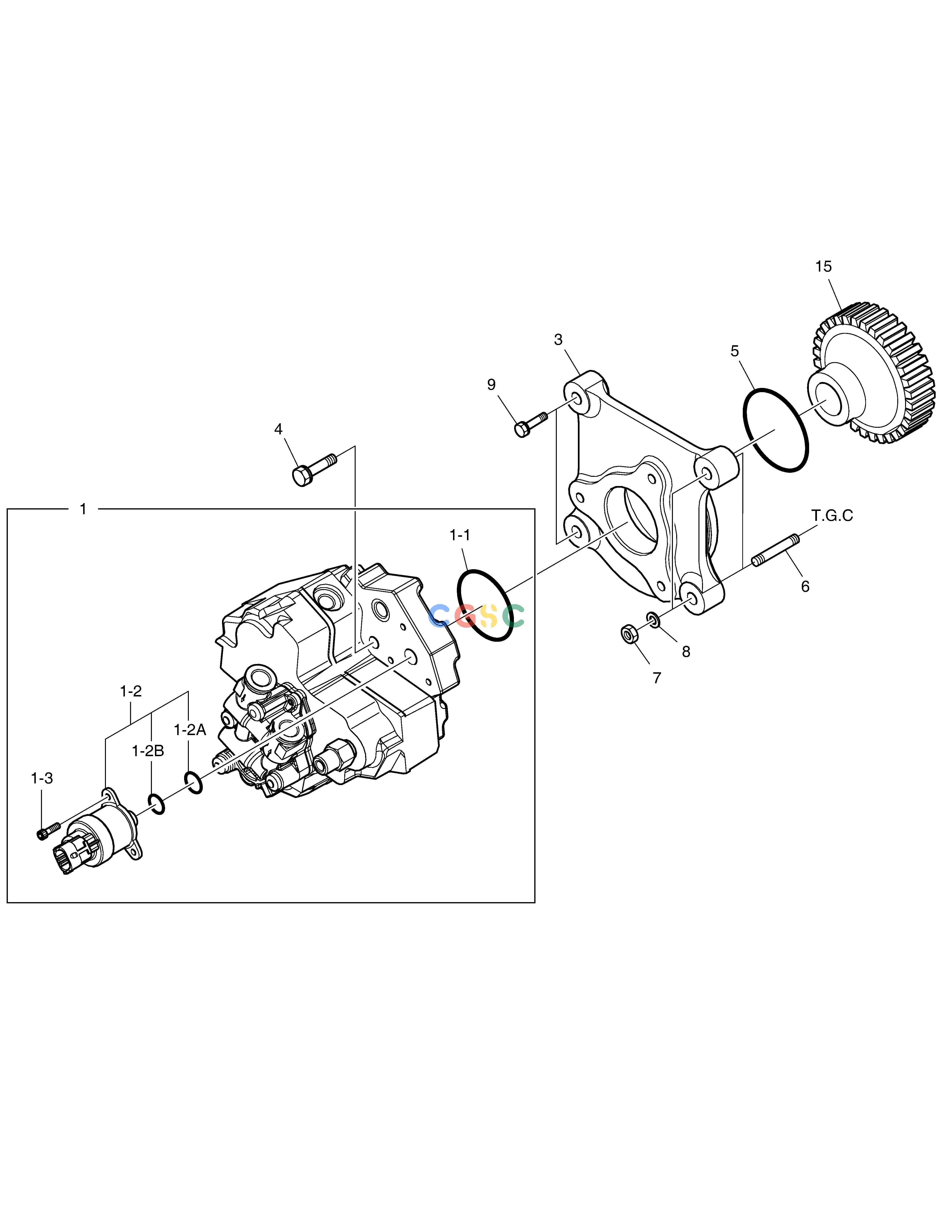 斗山零件查询INJECTION PUMP DX225LC (S/N 5433~) Doosan parts catalog online
