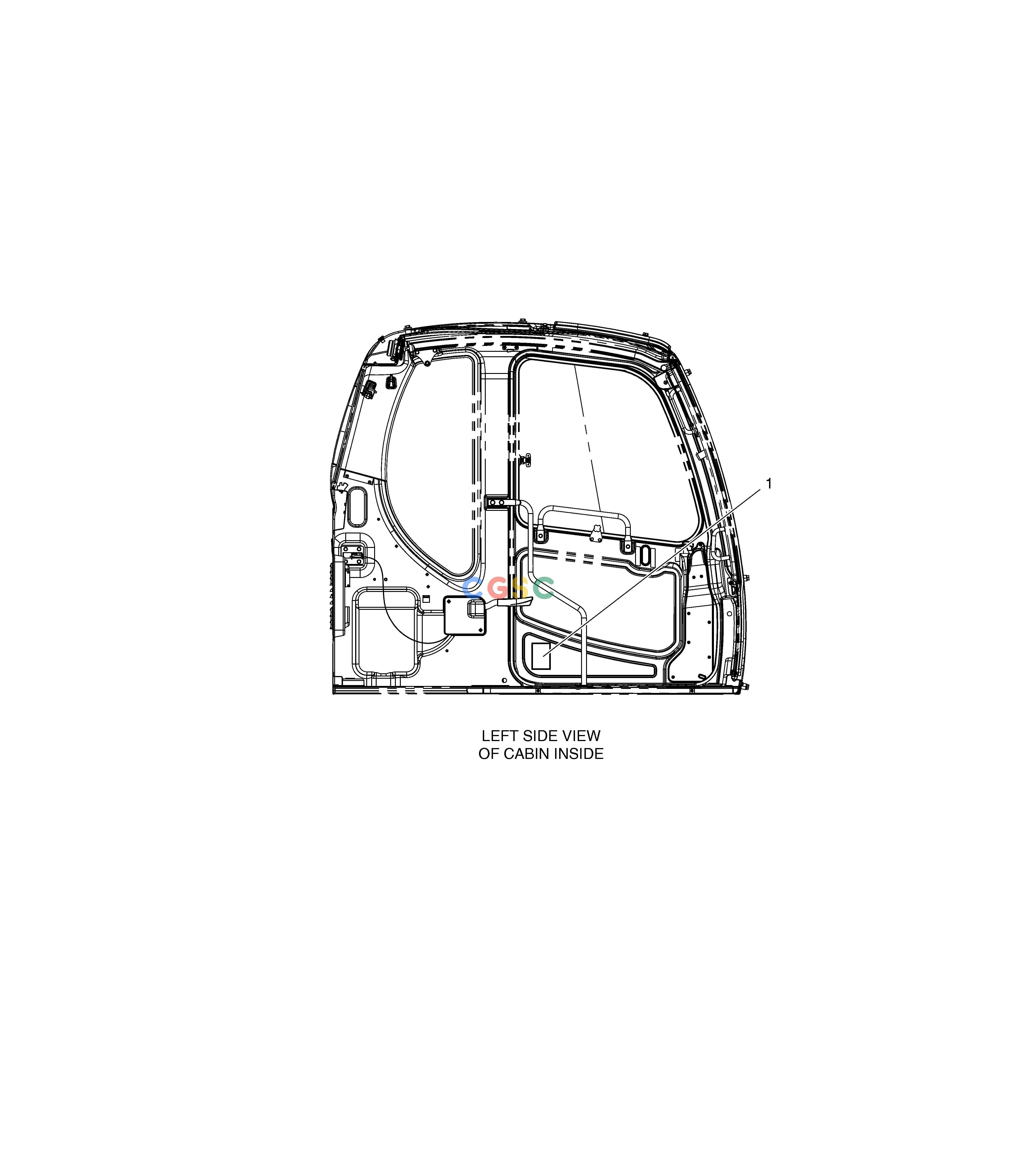 斗山零件查询DECAL - SPEC DX225LC (S/N 5433~) Doosan parts catalog online