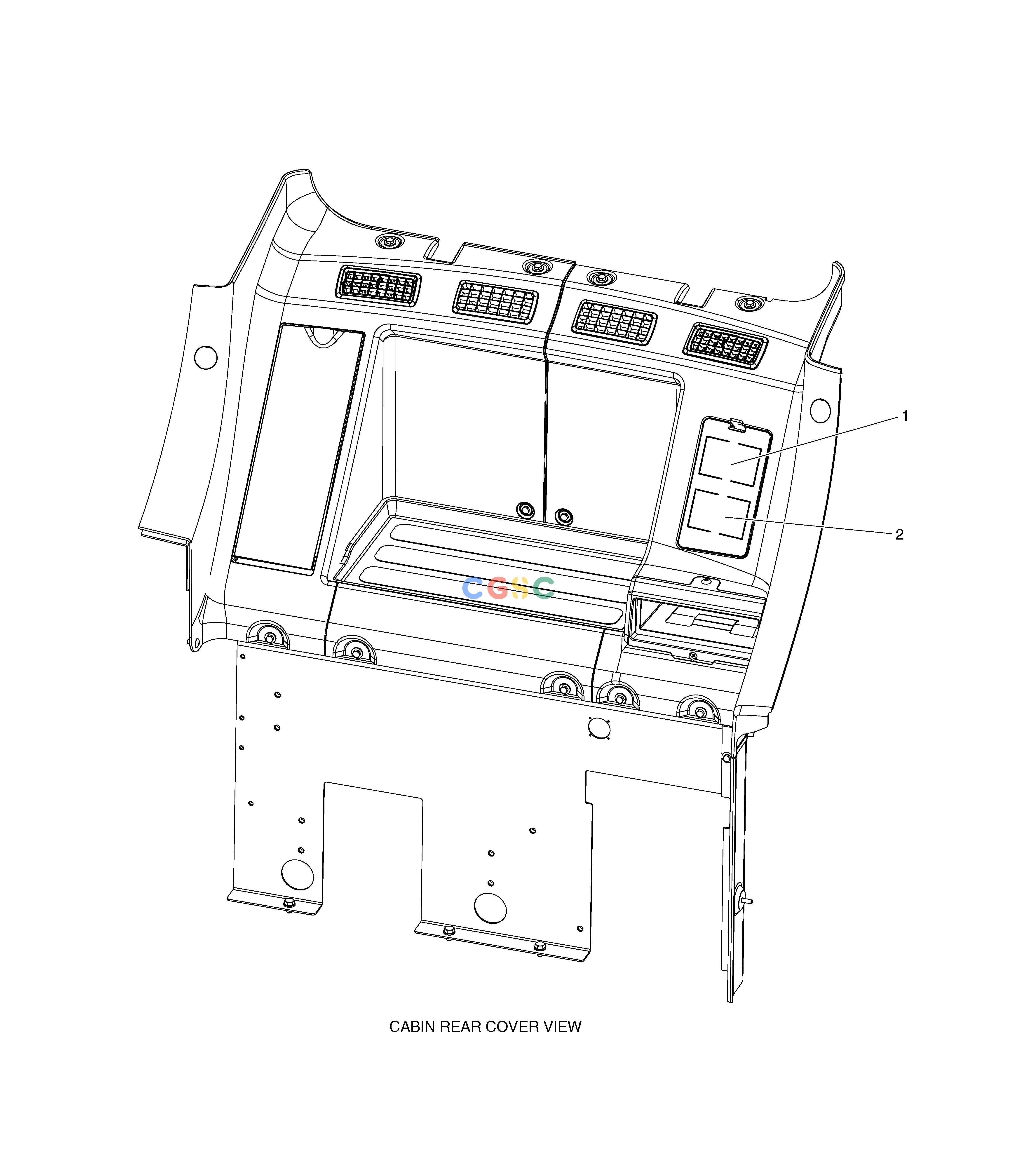 斗山零件查询DECAL - FUSE BOX DX225LC (S/N 5433~) Doosan parts catalog online