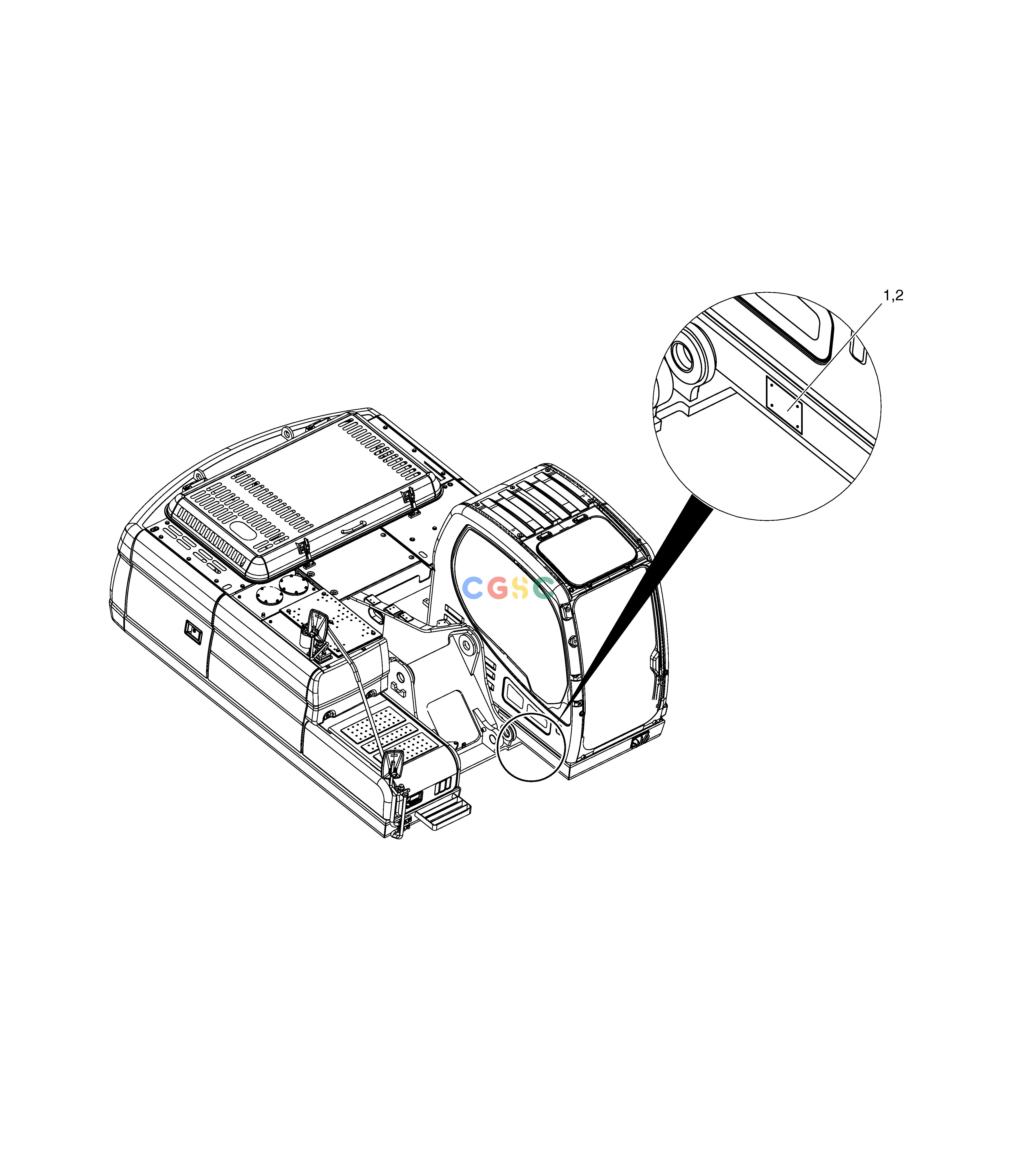 斗山零件查询DECAL - SERIAL(EXPORT) DX225LC (S/N 5433~) Doosan parts catalog online