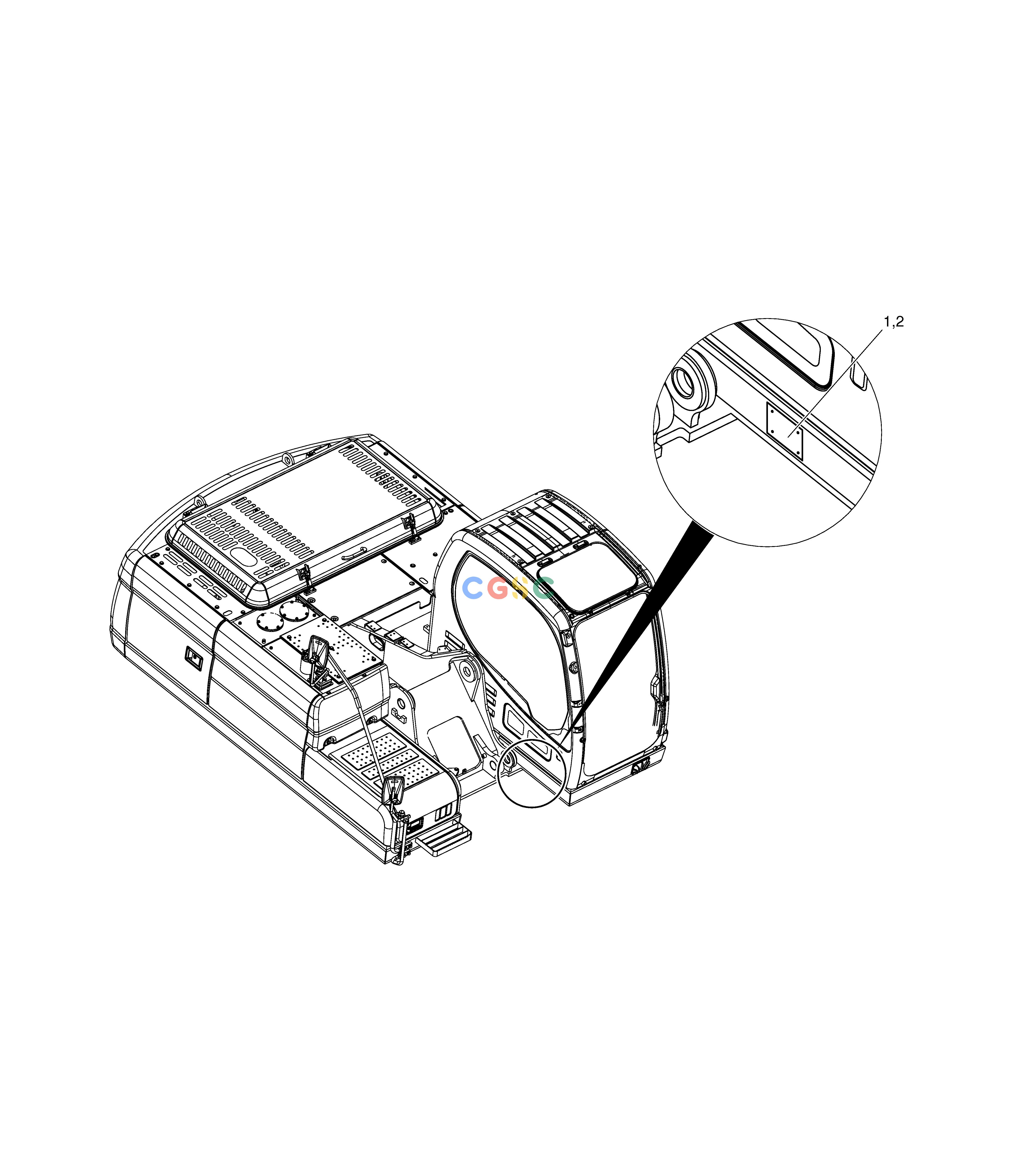 斗山零件查询DECAL - SERIAL(EUROPE) DX225LC (S/N 5433~) Doosan parts catalog online