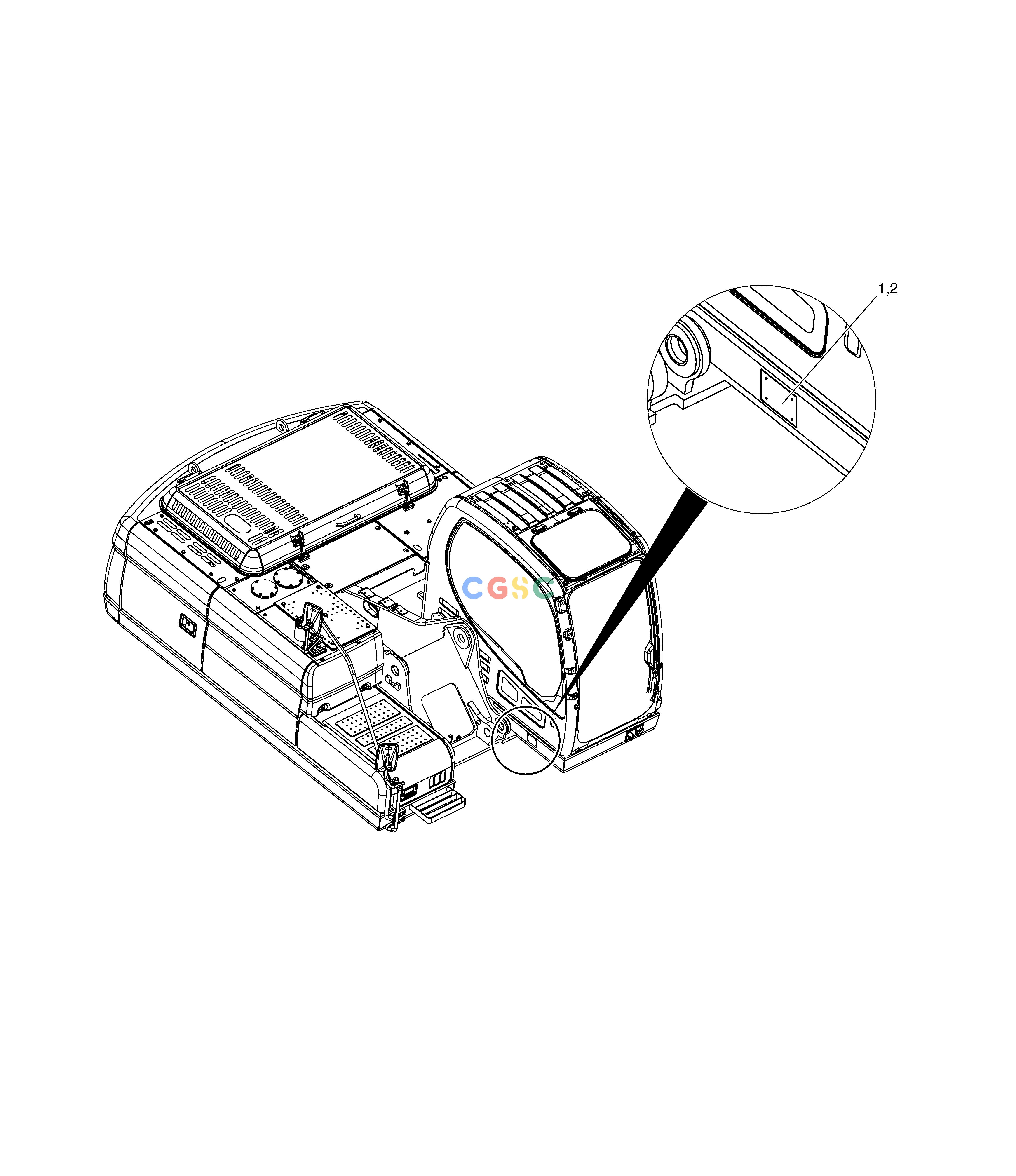 斗山零件查询DECAL - SERIAL(TURKEY) DX225LC (S/N 5433~) Doosan parts catalog online