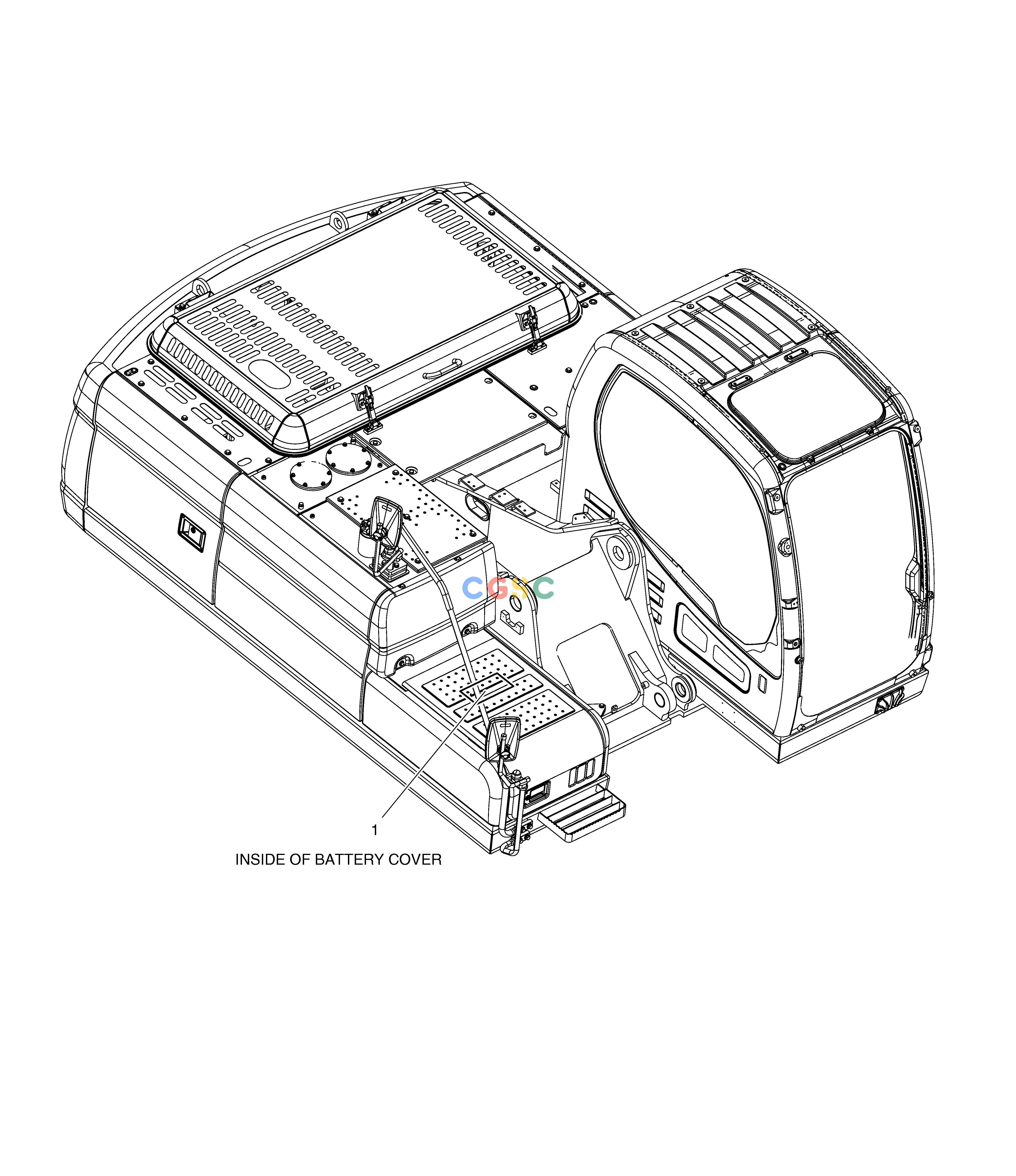 斗山零件查询DECAL - LUBRICATION(ARTI BOOM) DX225LC (S/N 5433~) Doosan parts catalog online