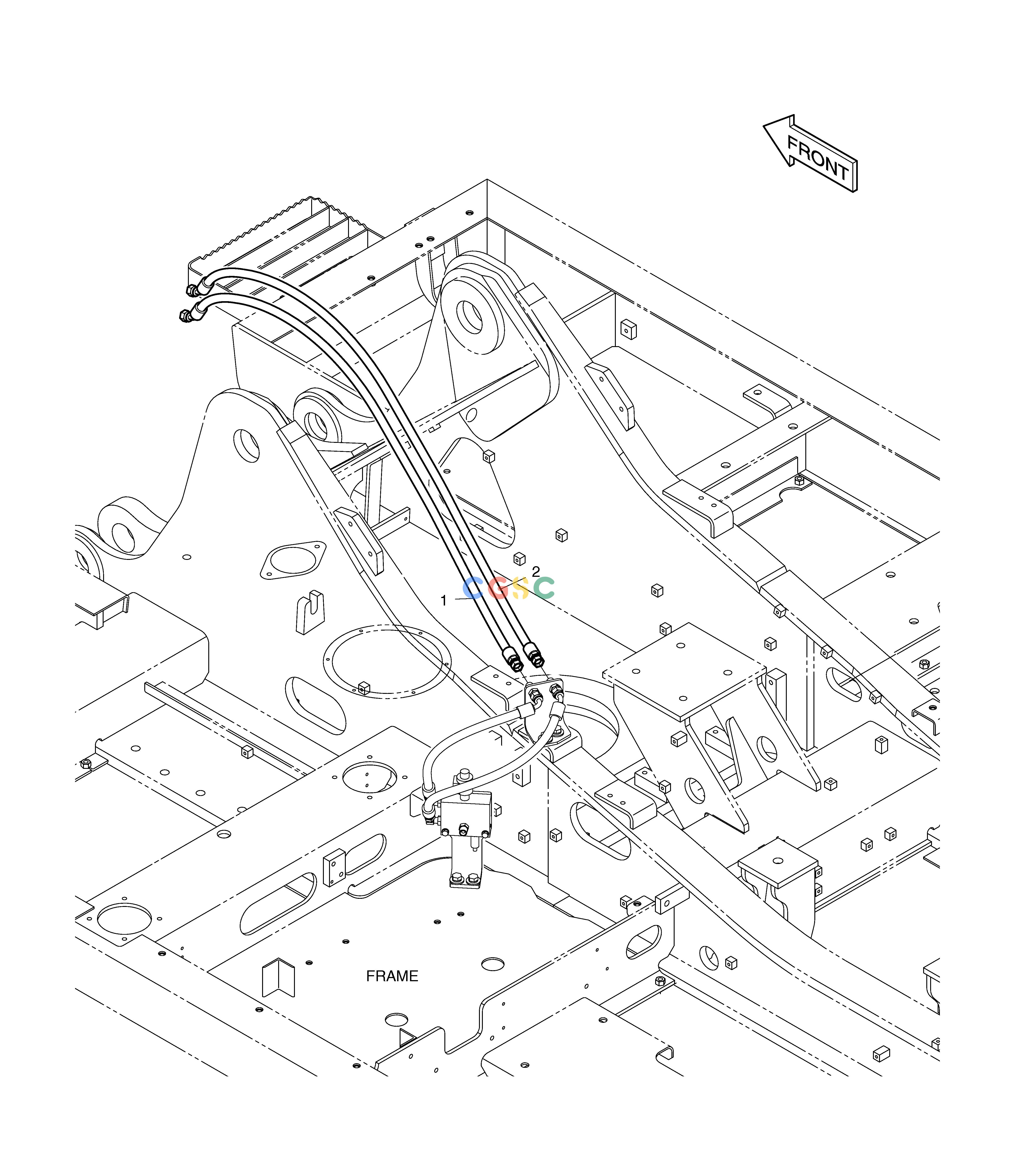 斗山零件查询QUICK FIT PIPING - ARTI.BOOM DX225LC (S/N 5433~) Doosan parts catalog online