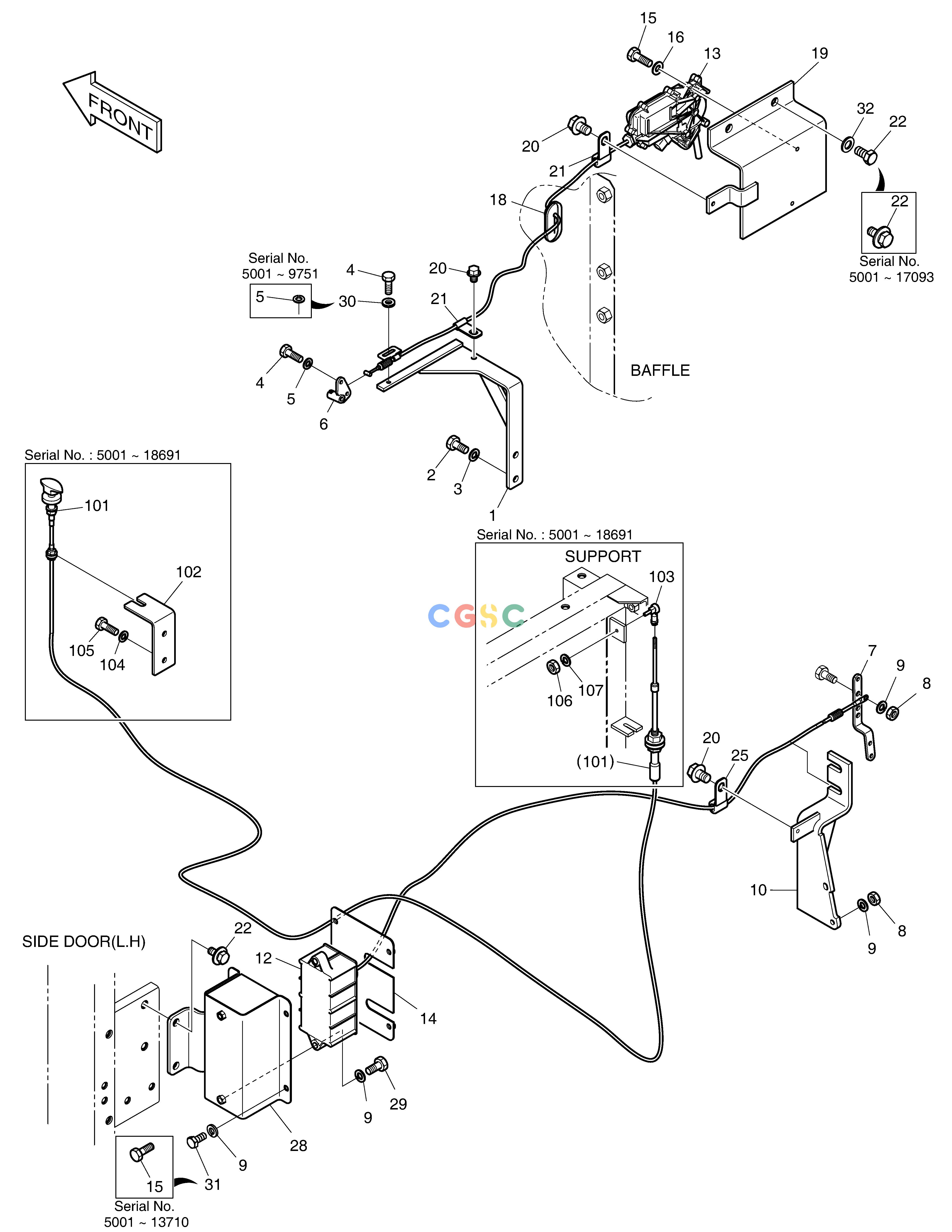 斗山零件查询ENGINE CONTROL DX220A / DX225LCA Doosan parts catalog online