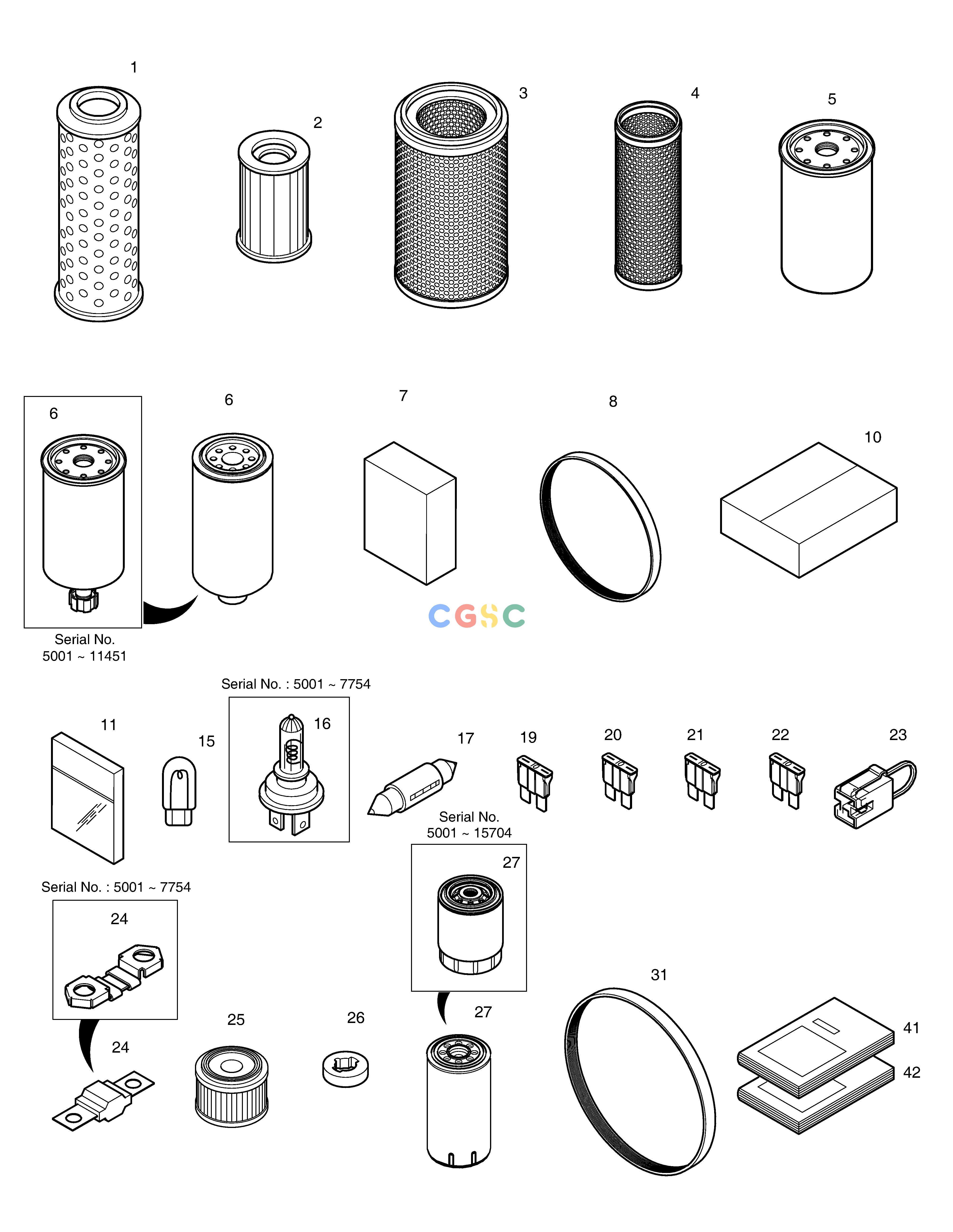 斗山零件查询SPARE PARTS DX220A / DX225LCA Doosan parts catalog online