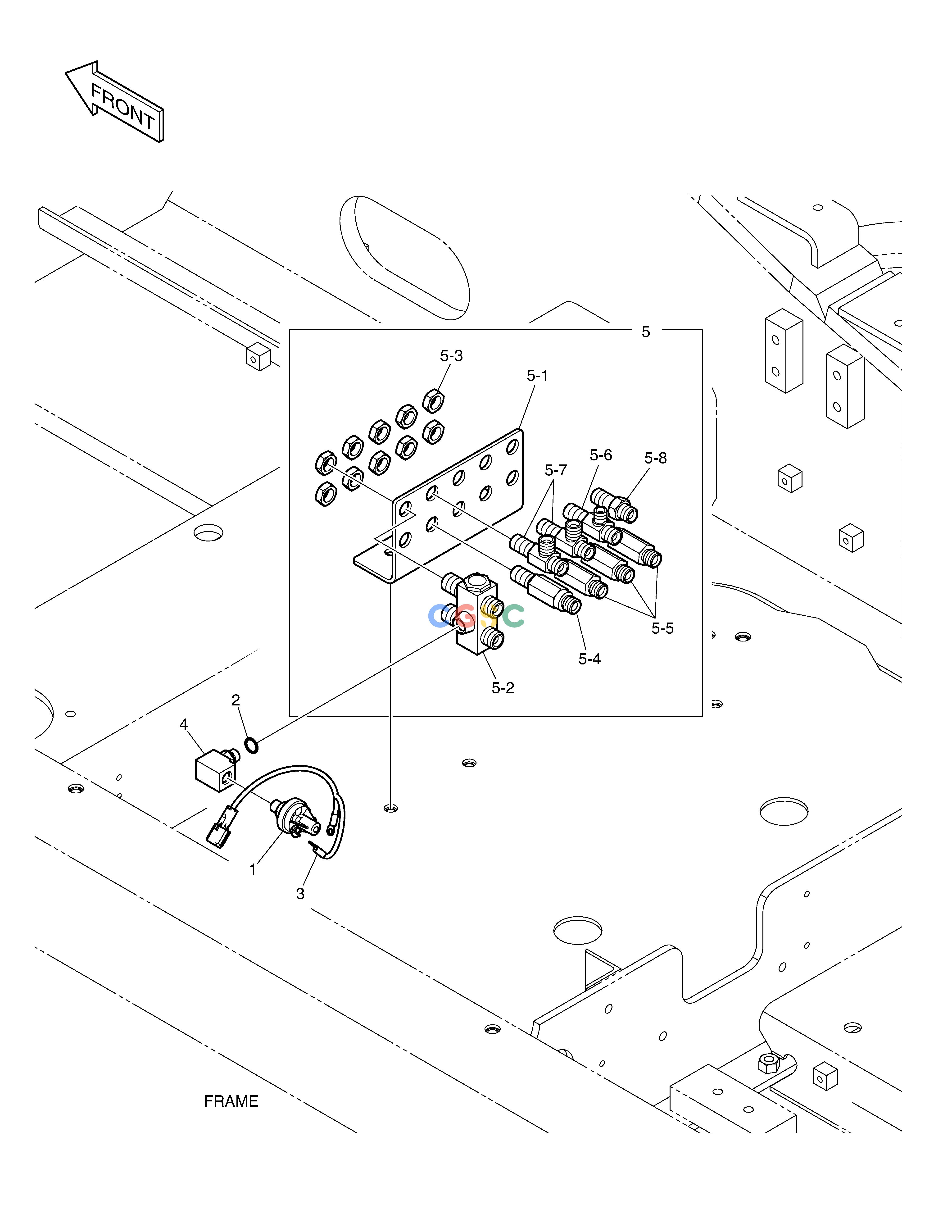 斗山零件查询SWING ALARM - ONE WAY DX220A / DX225LCA Doosan parts catalog online