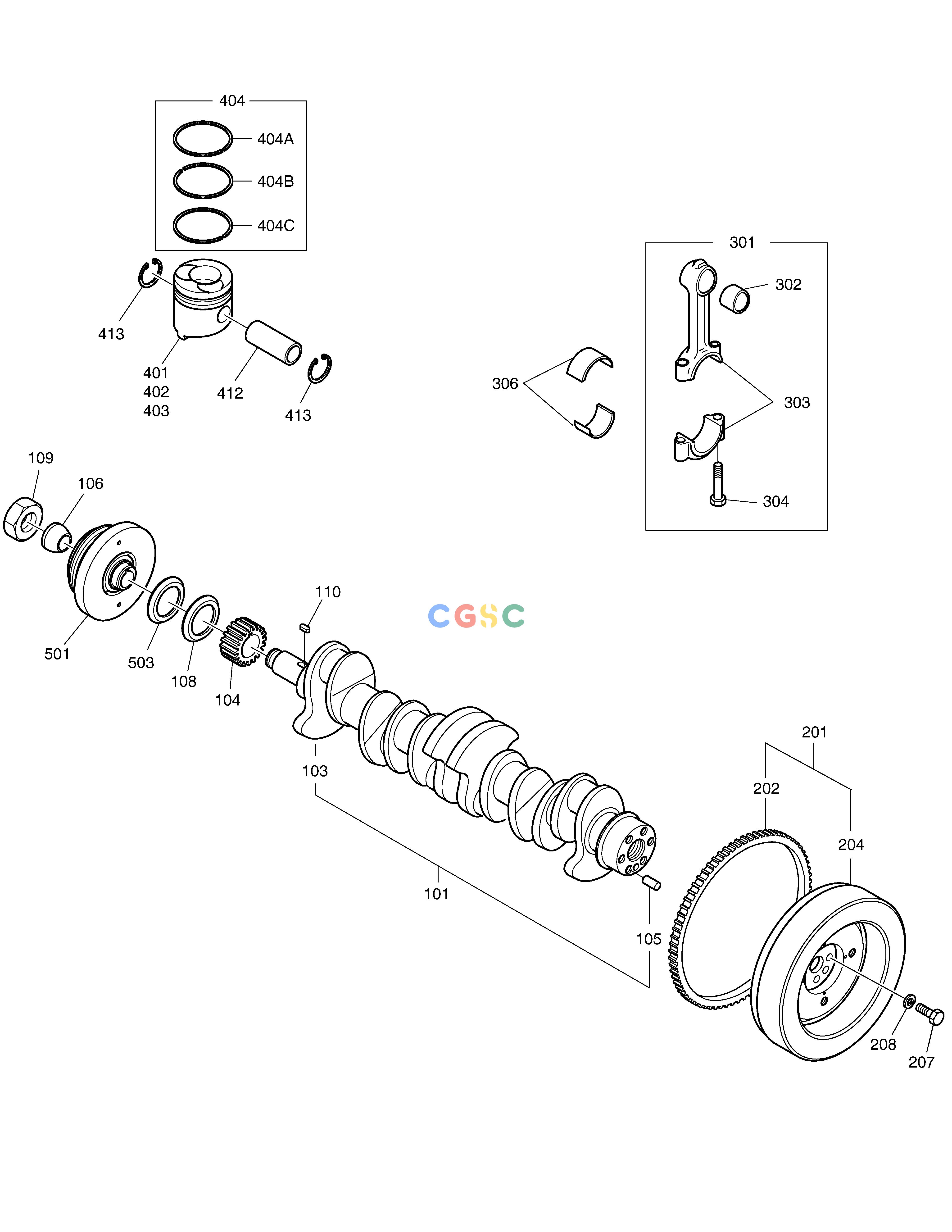 斗山零件查询CRANK SHAFT SOLAR 155LC-V Doosan parts catalog online