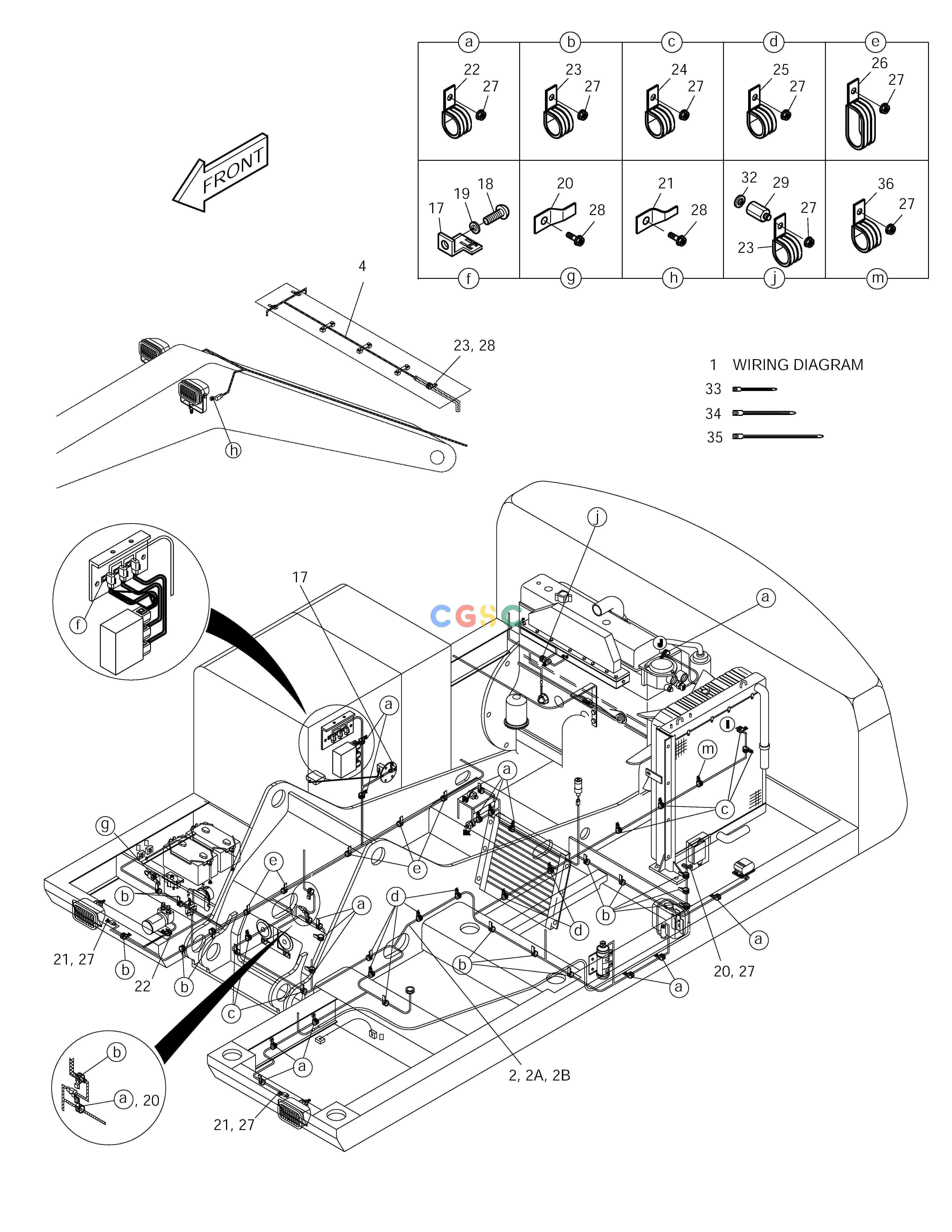 斗山零件查询ELECTRIC WIRING(3)-RELATED PARTS SOLAR 155LC-V Doosan parts catalog online