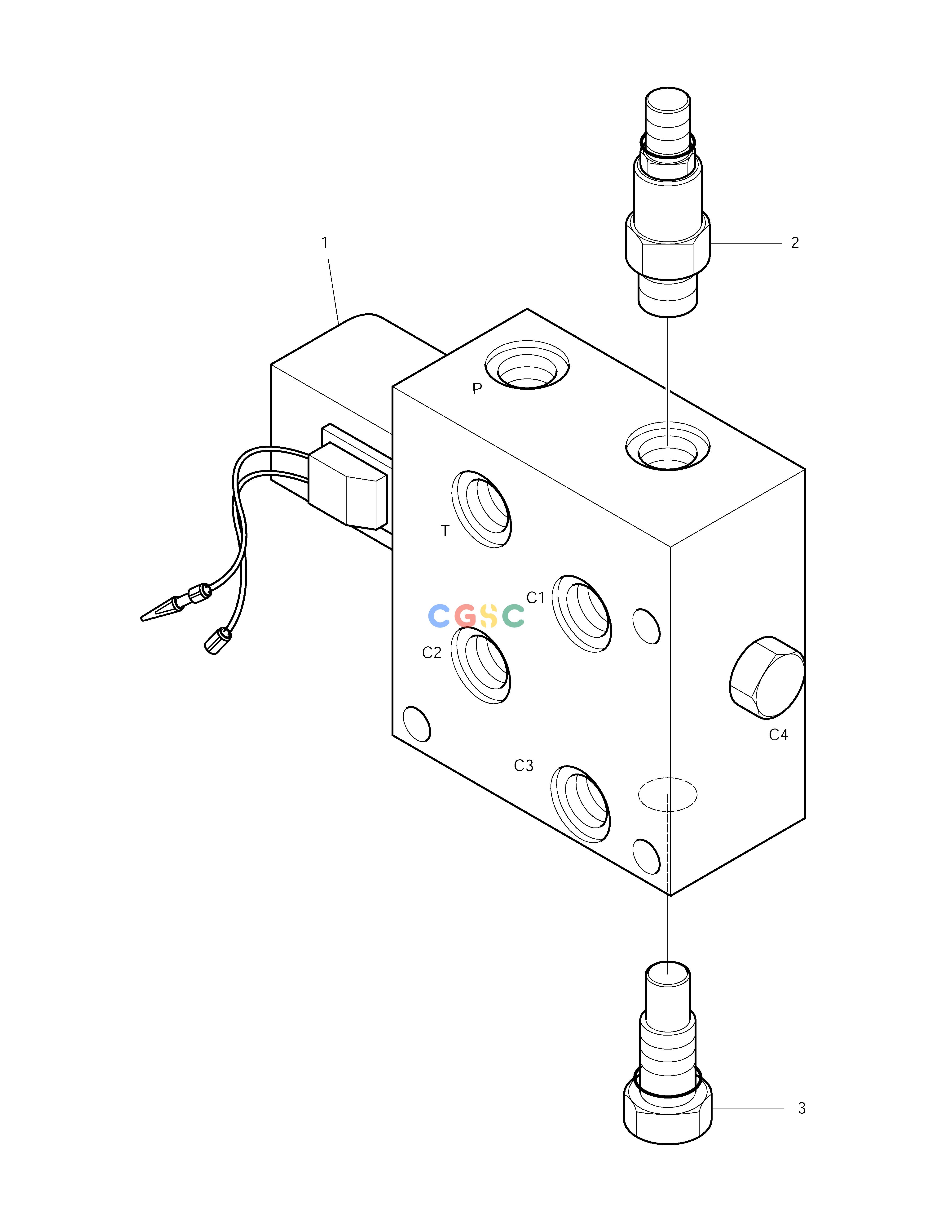 斗山零件查询BREAKER VALVE SOLAR 155LC-V Doosan parts catalog online