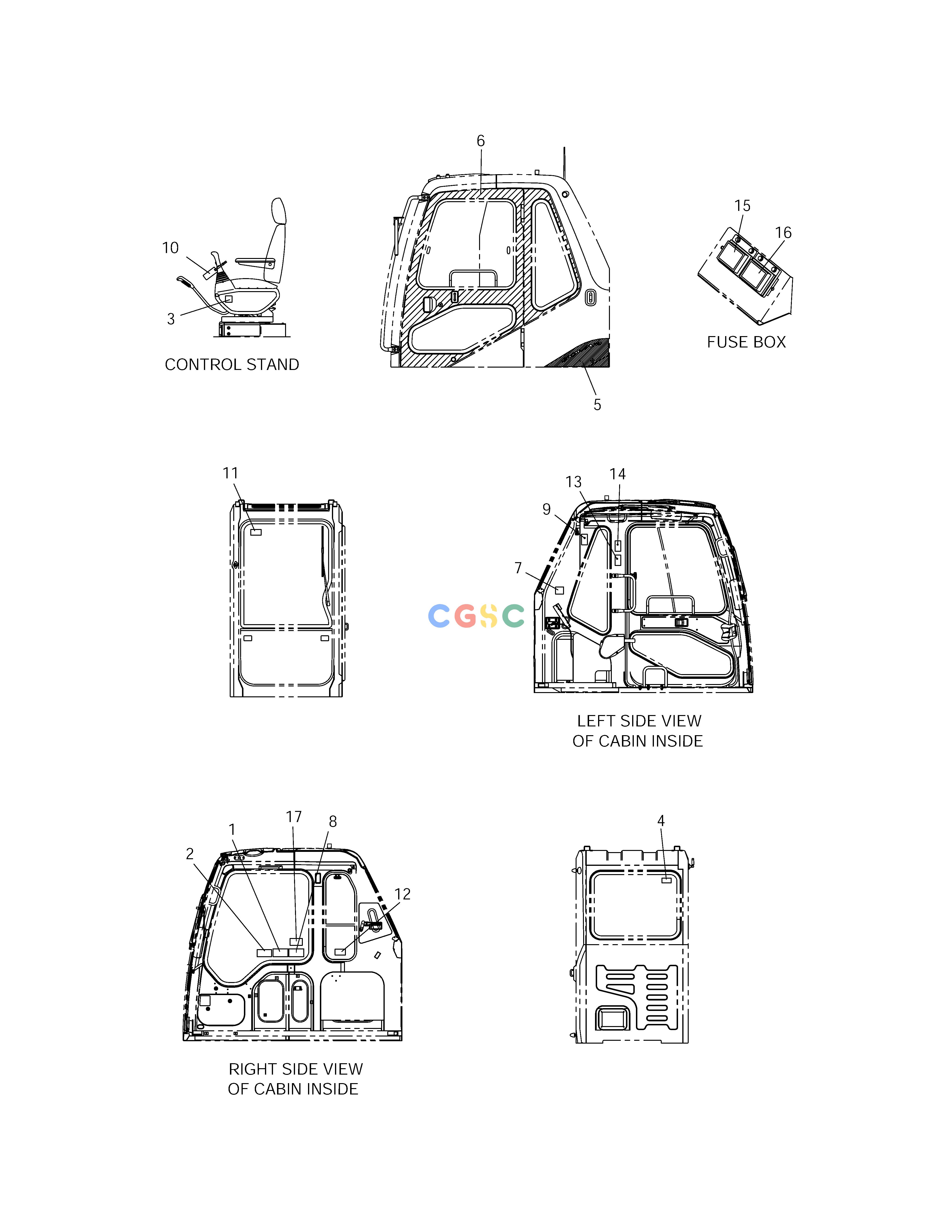 斗山零件查询CABIN NAME PLATE SOLAR 155LC-V Doosan parts catalog online