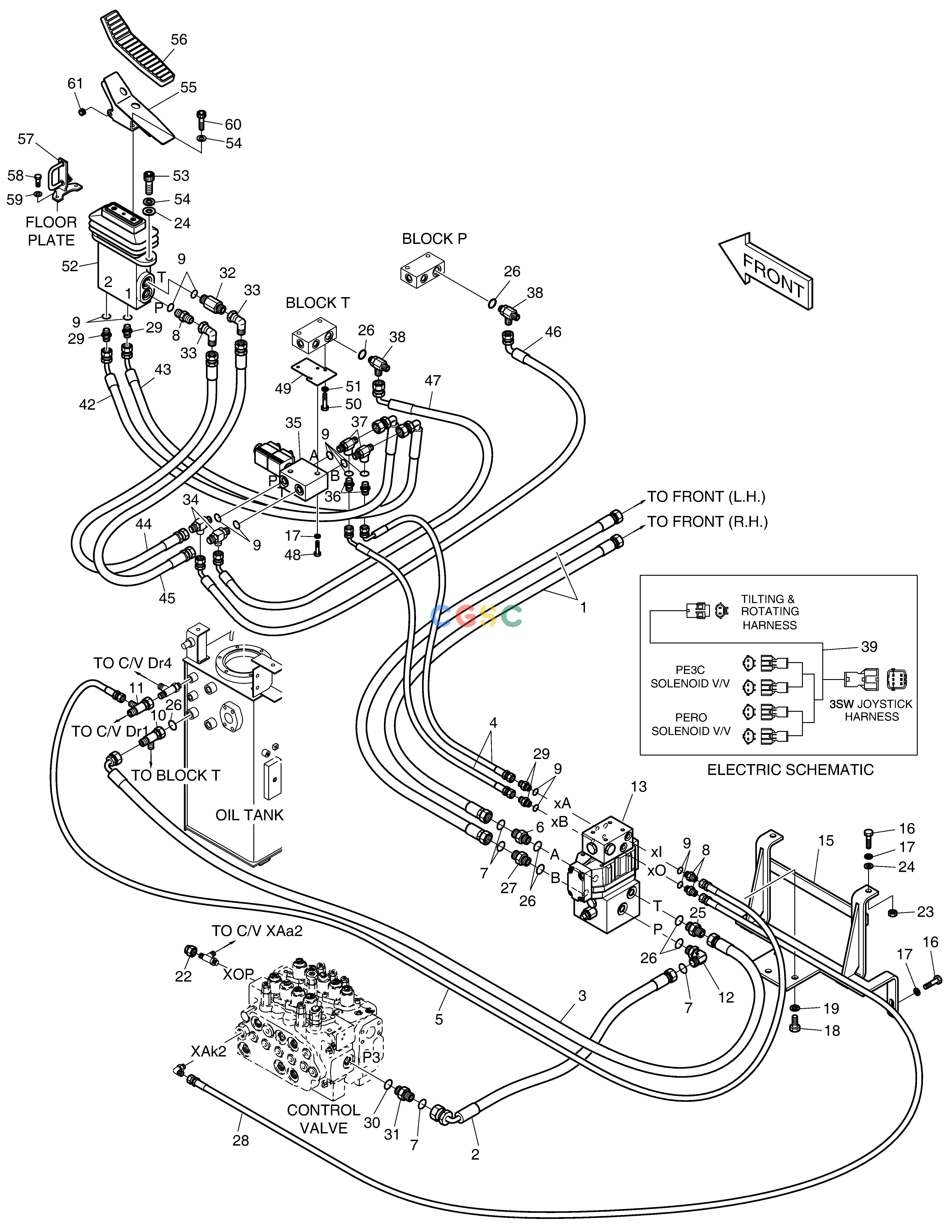 斗山零件查询PILOT PIPING-ERO SOLAR 155LC-V Doosan parts catalog online
