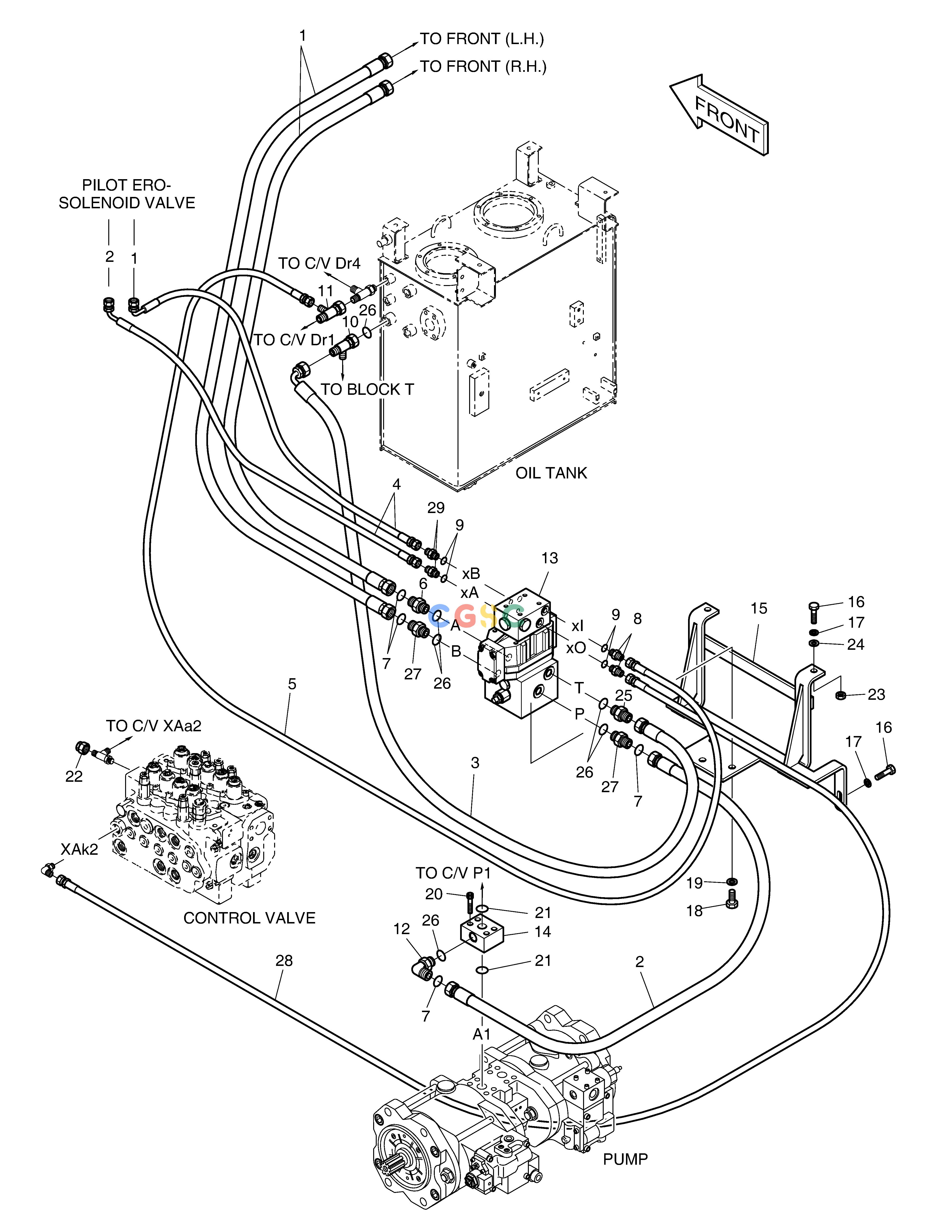 斗山零件查询MAIN PIPING-ERO SOLAR 155LC-V Doosan parts catalog online