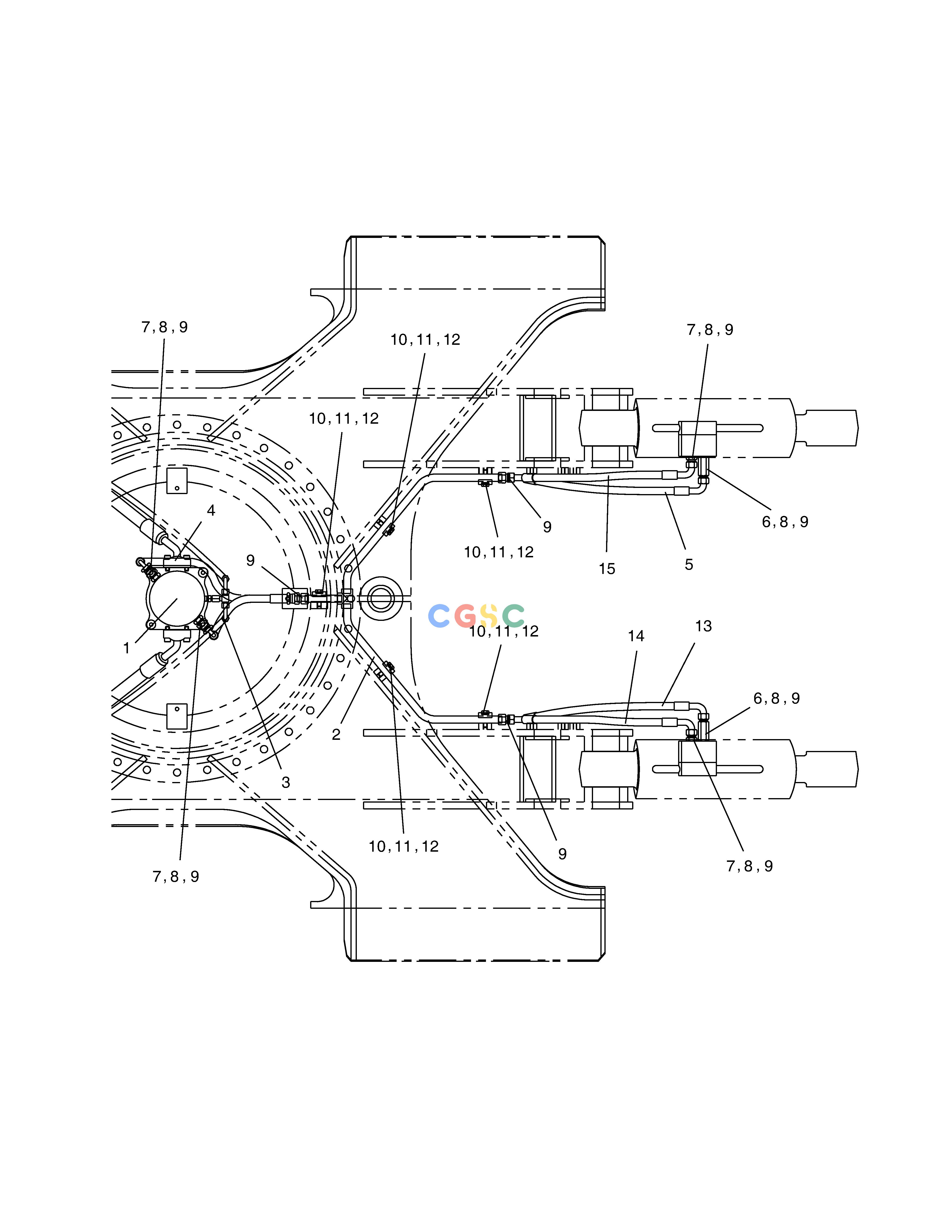 斗山零件查询BLADE PIPING TRACK SOLAR 155LC-V Doosan parts catalog online
