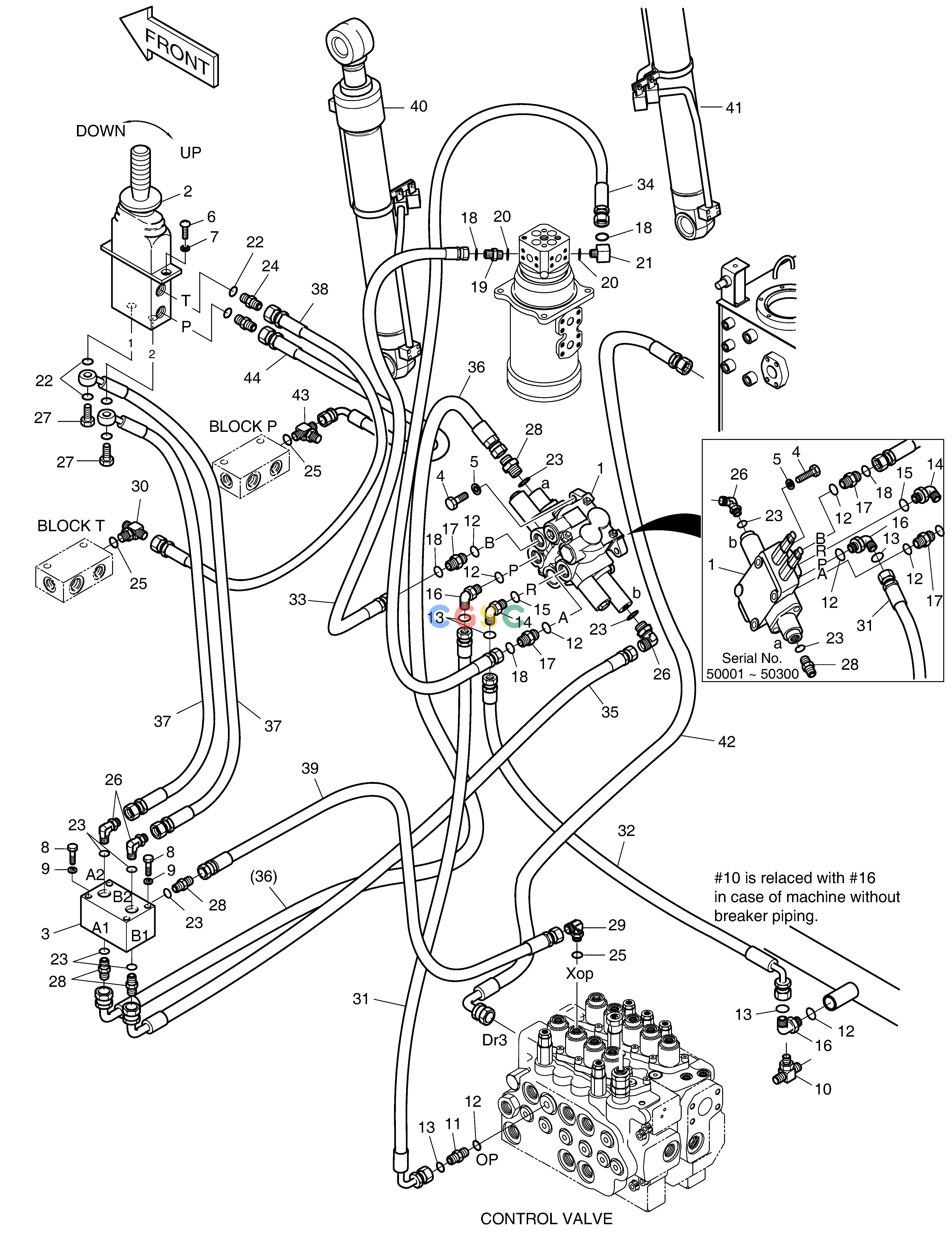 斗山零件查询DOZER PIPING-MAIN SOLAR 155LC-V Doosan parts catalog online