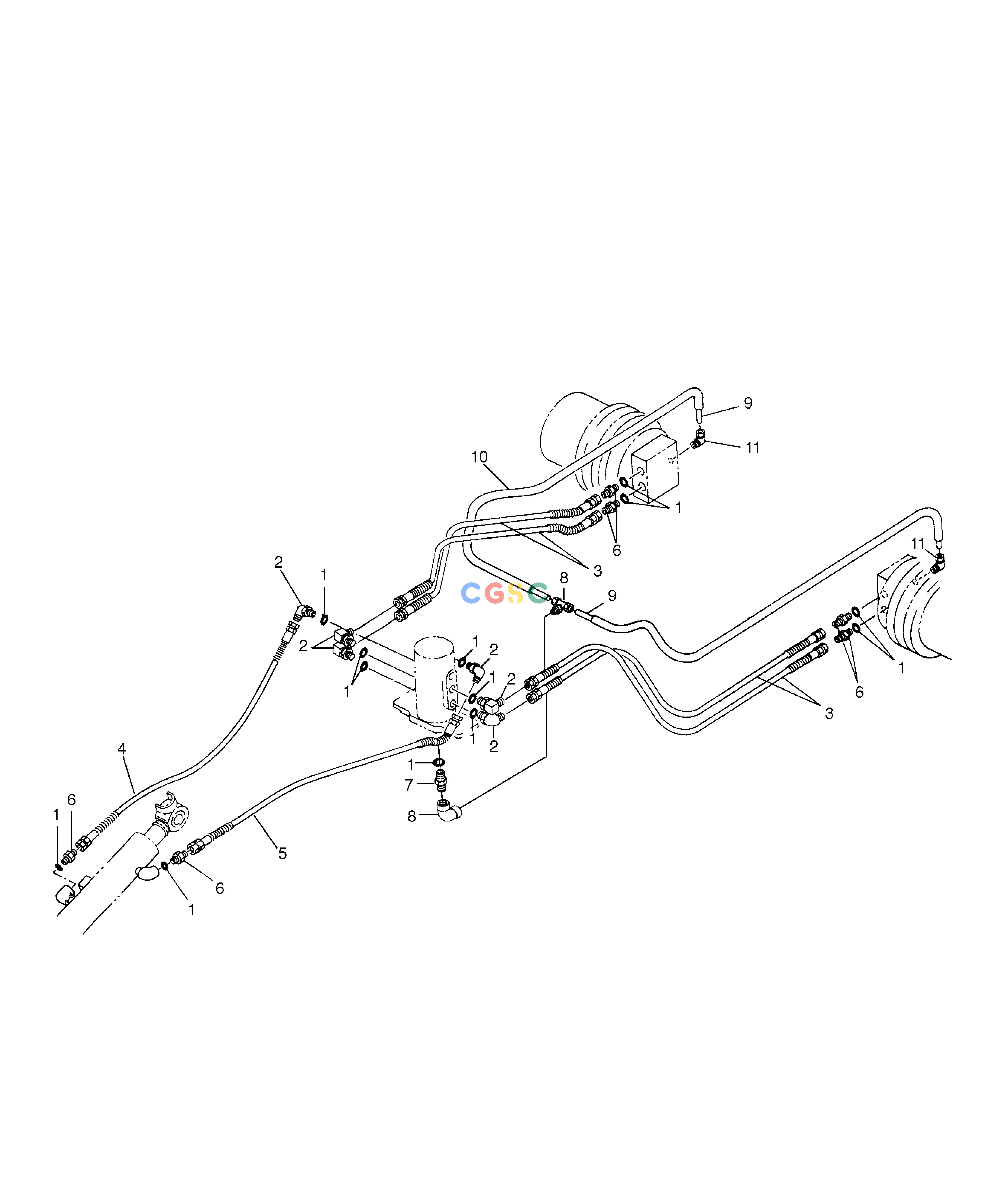 斗山零件查询TRACK PIPING SOLAR 010 Doosan parts catalog online
